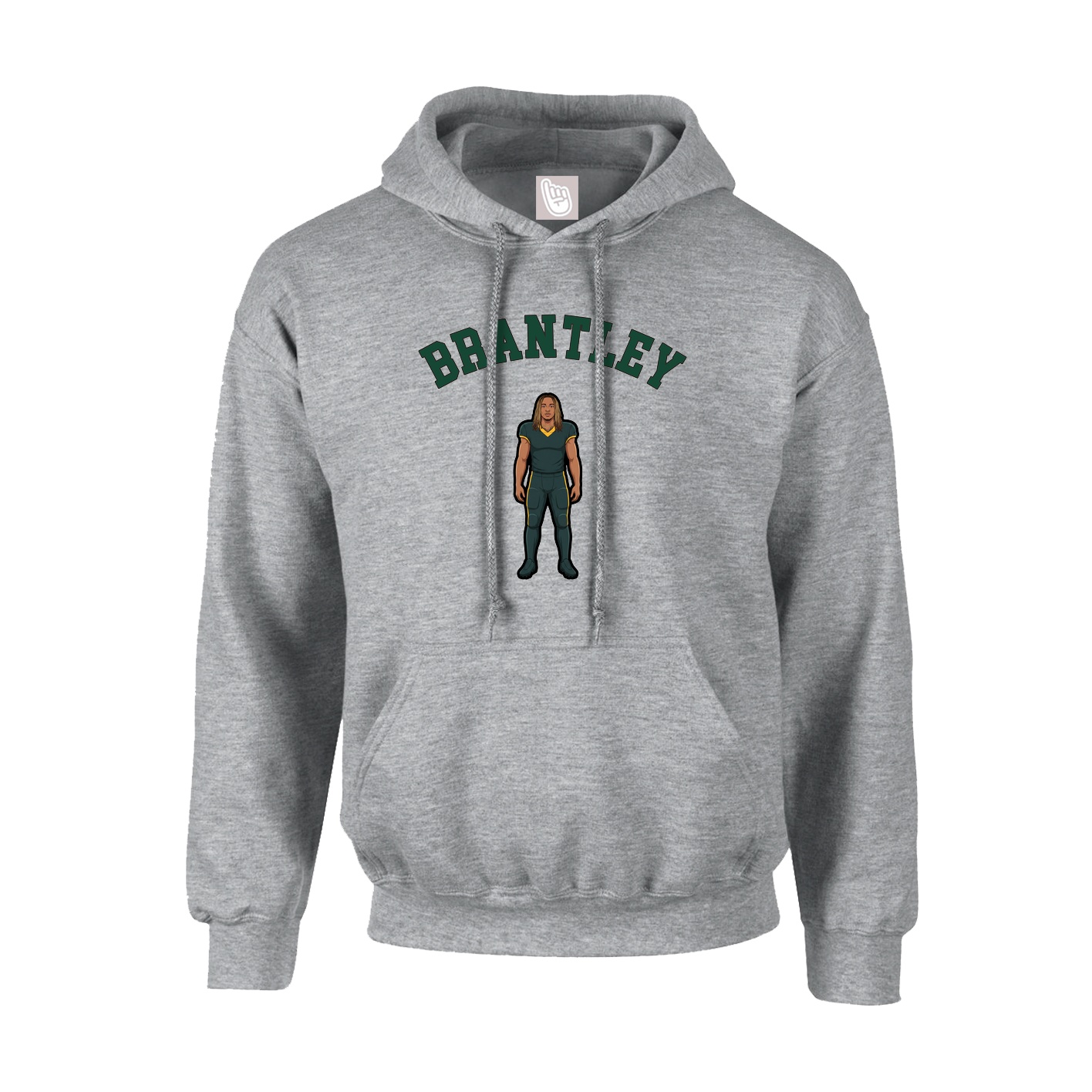 Hoodie — Shirsey Arch in Grey