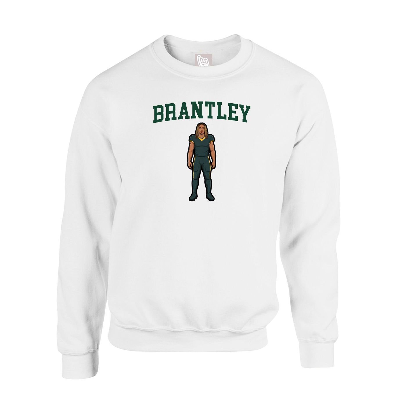 Fleece Crew — Shirsey in White