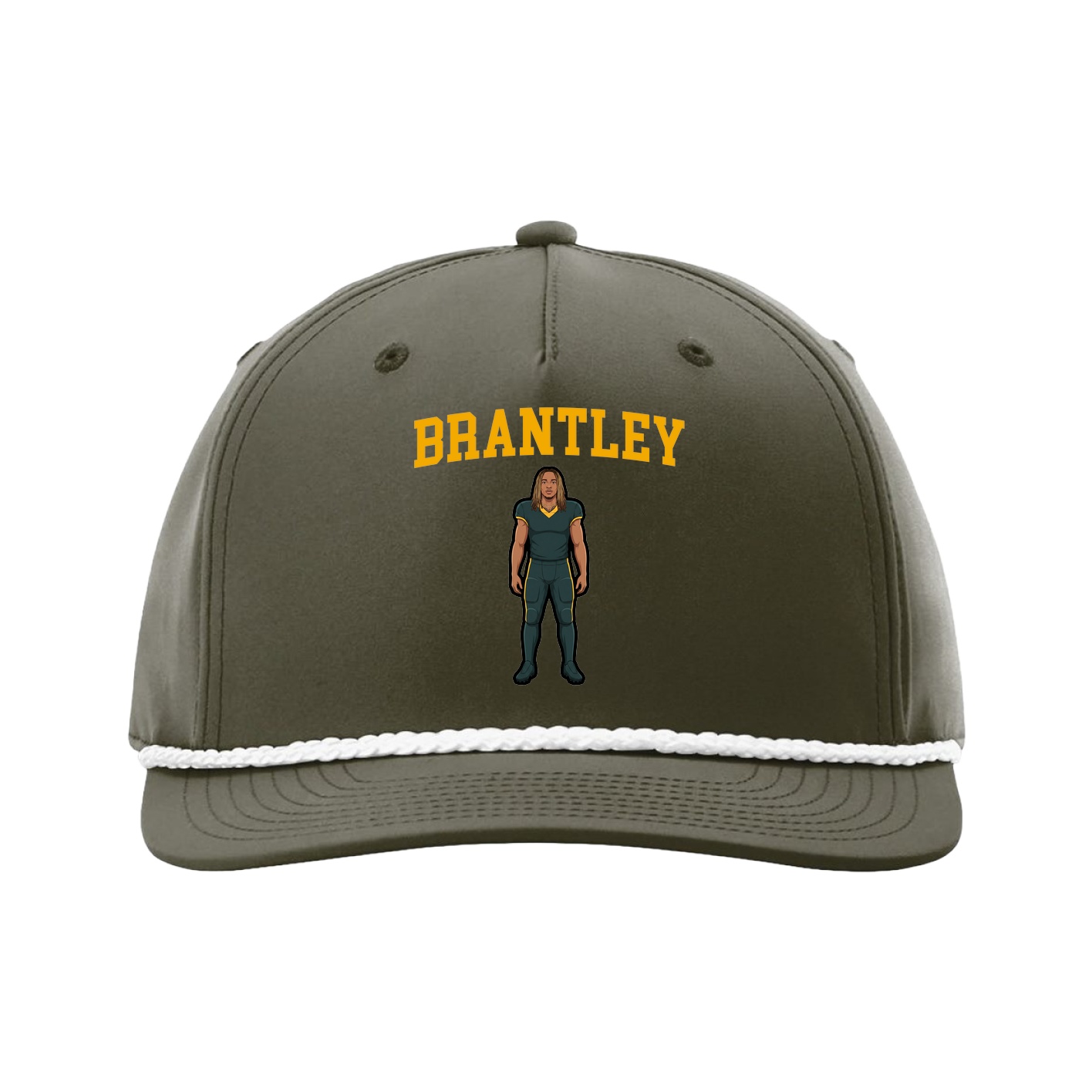 Five-Panel Classic Rope Cap — Shirsey in Green
