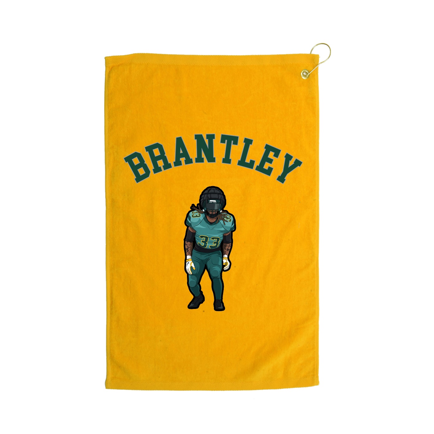 Golf Towel — Shirsey Arch in Gold
