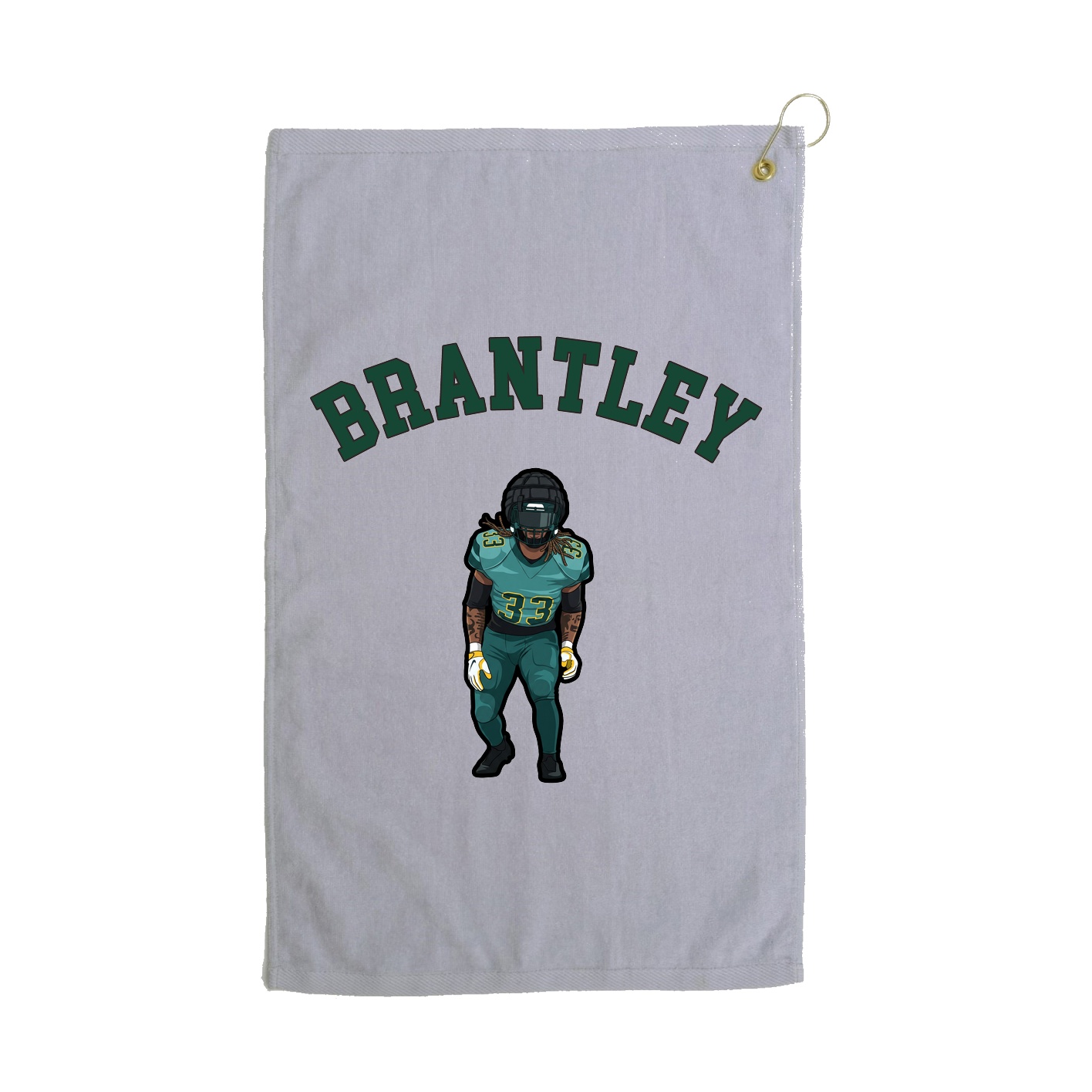 Golf Towel — Shirsey Arch in Grey