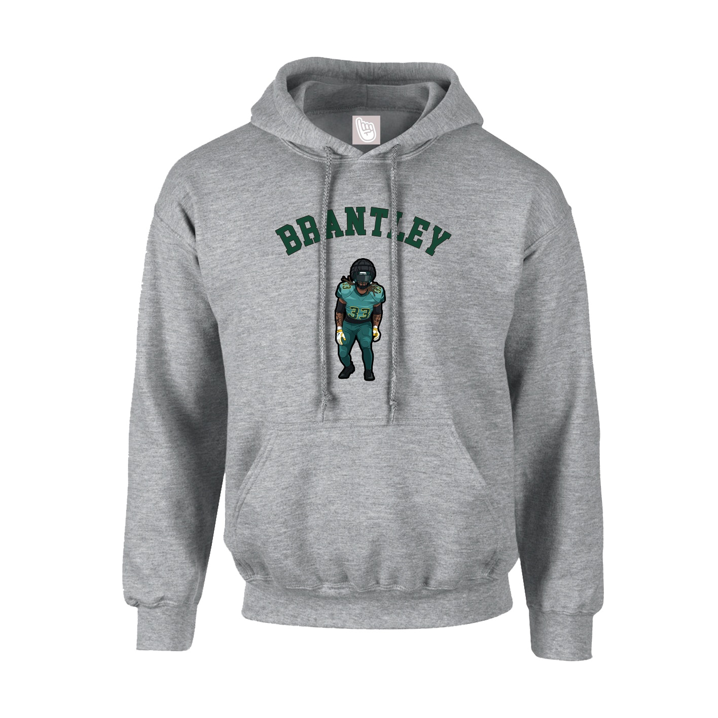 Youth Hoodie — Shirsey Arch in Grey