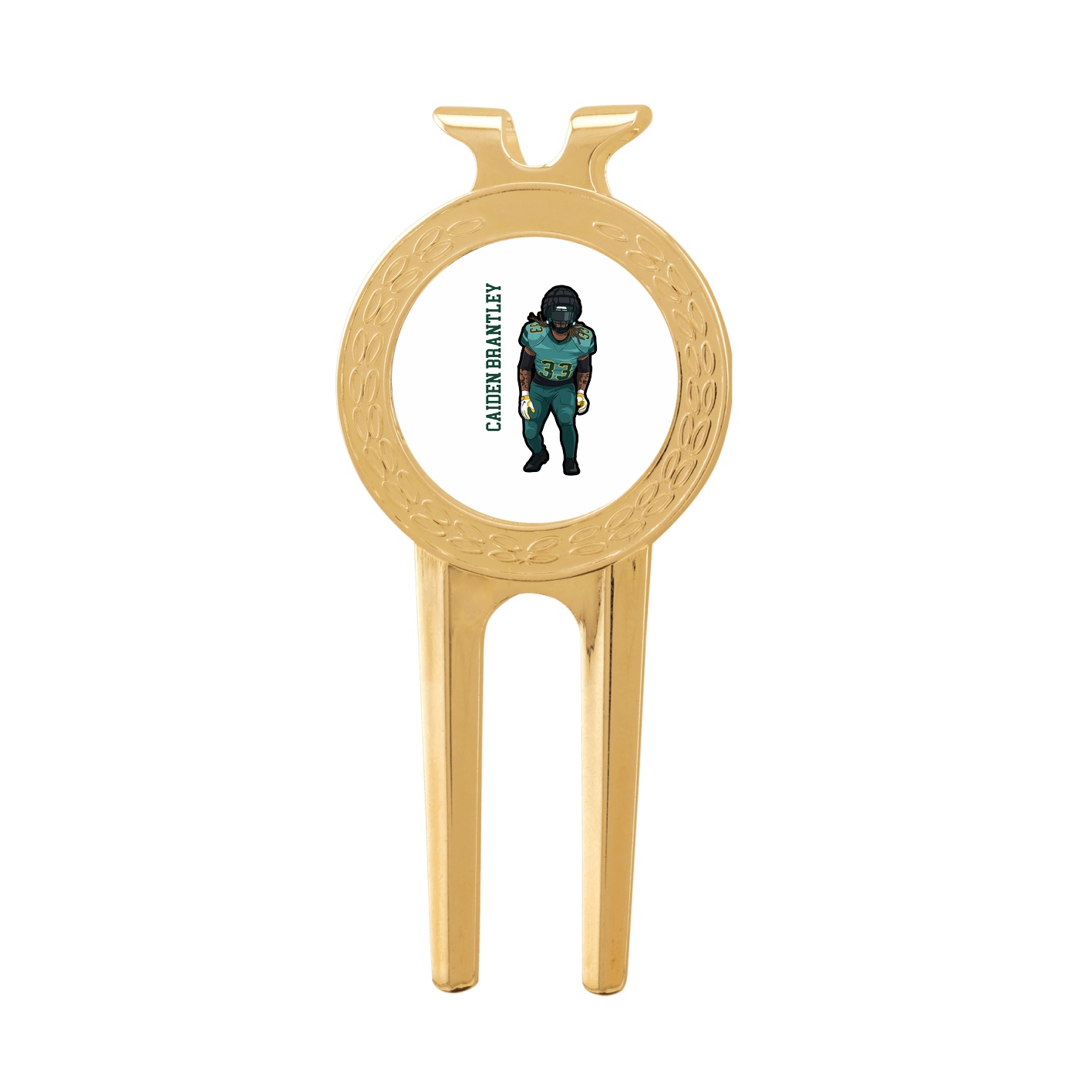 Divot Tool with Ball Marker — Name Vertical in Classic