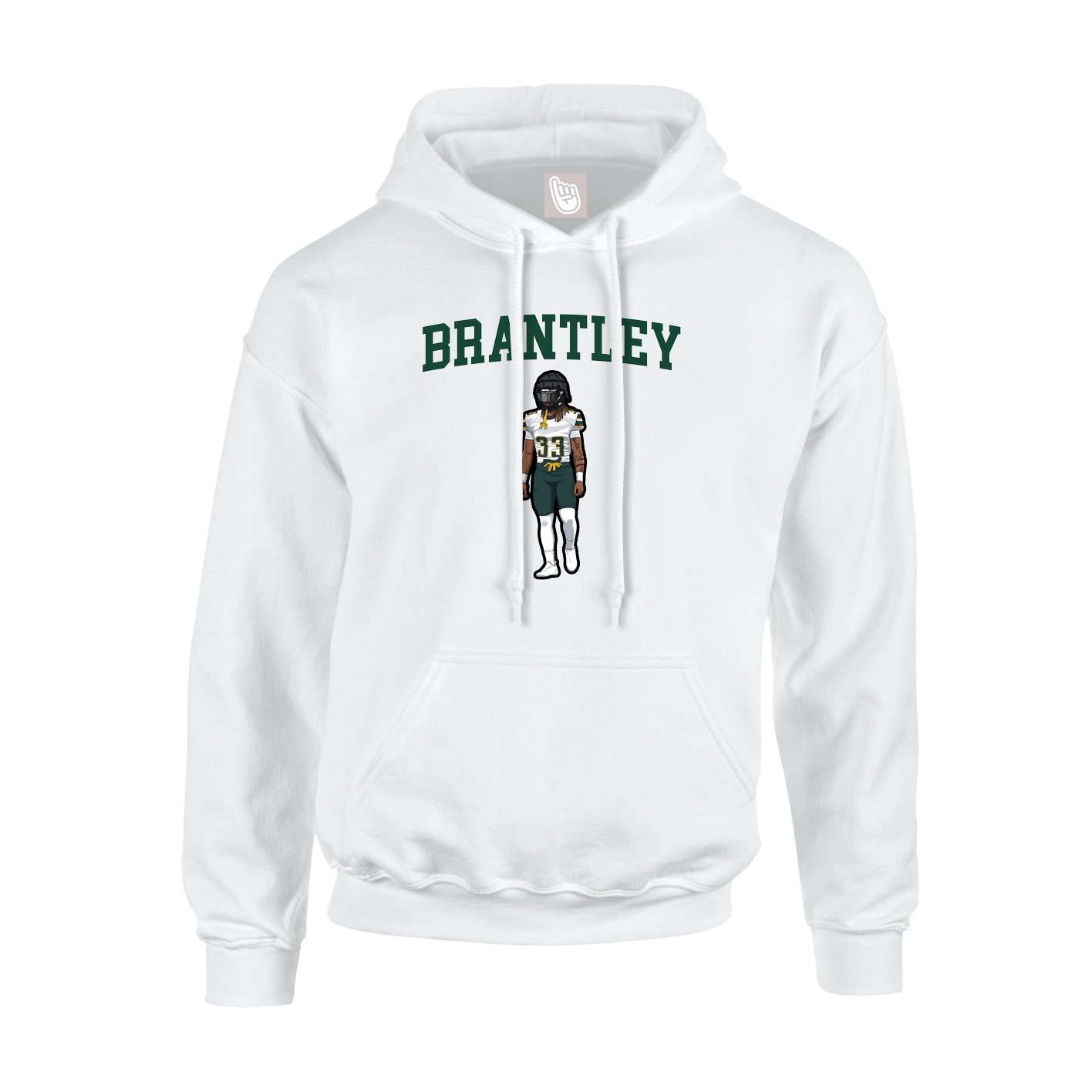 Youth Hoodie — Shirsey in White