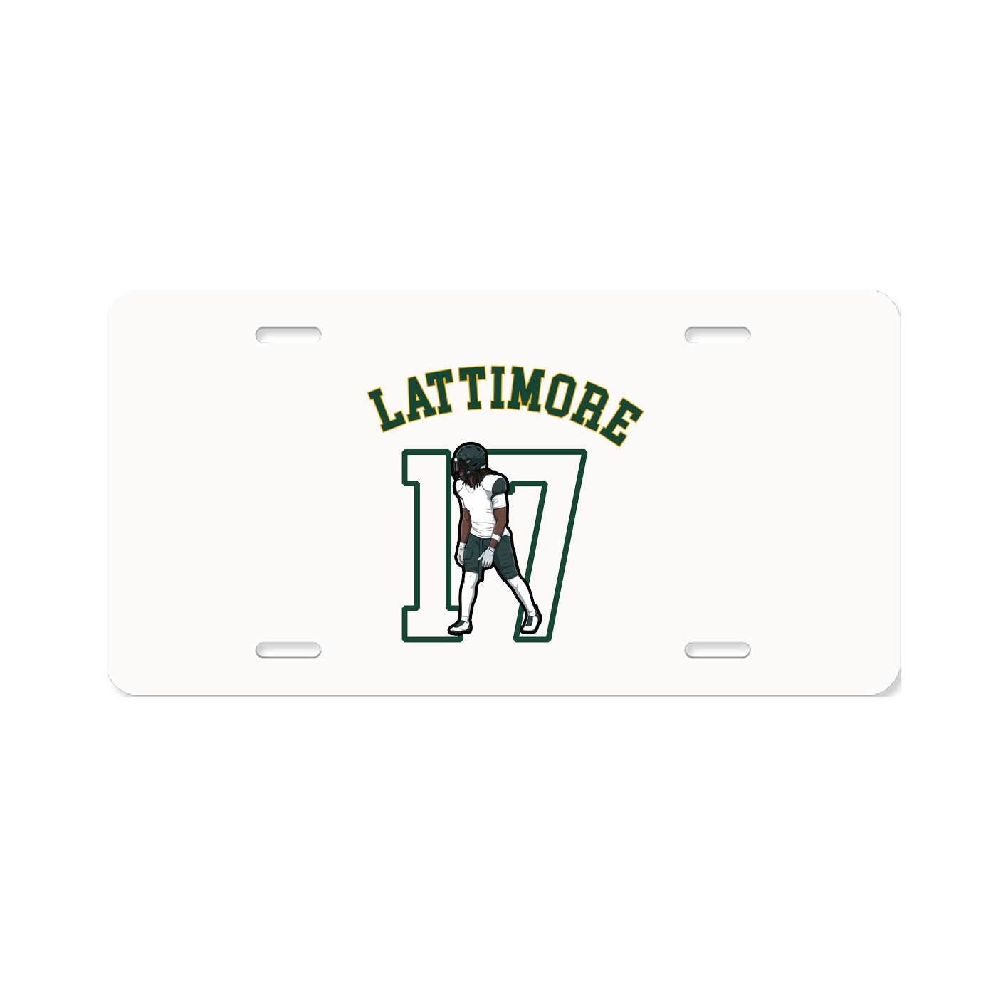 License Plate — Shirsey Arch in Classic