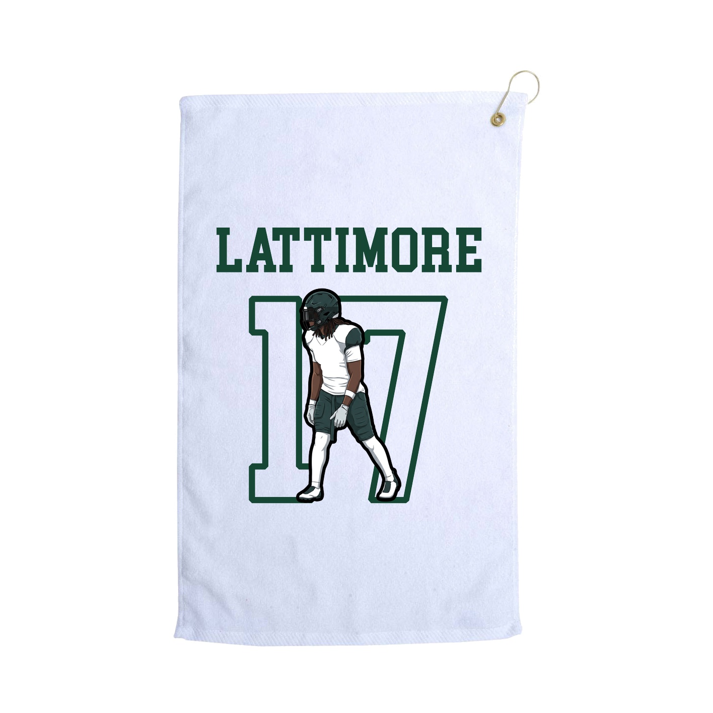 Golf Towel — Shirsey in White
