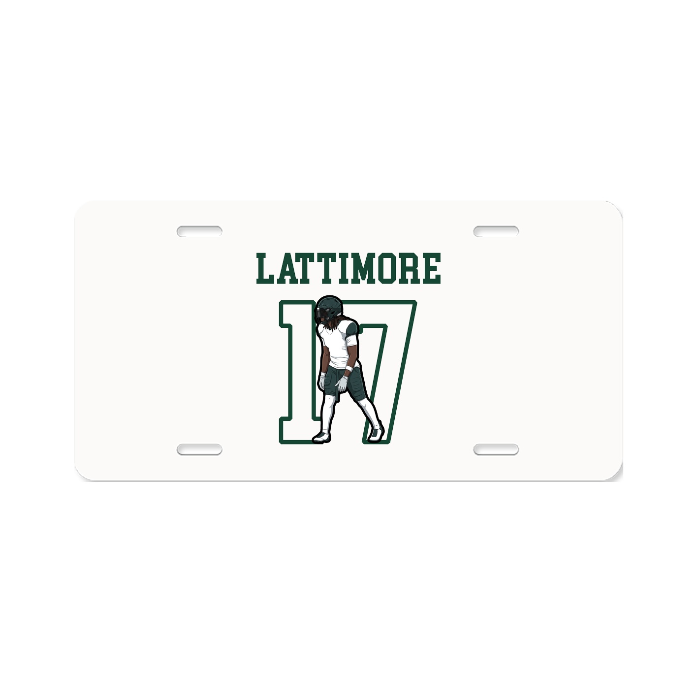 License Plate — Shirsey in Classic