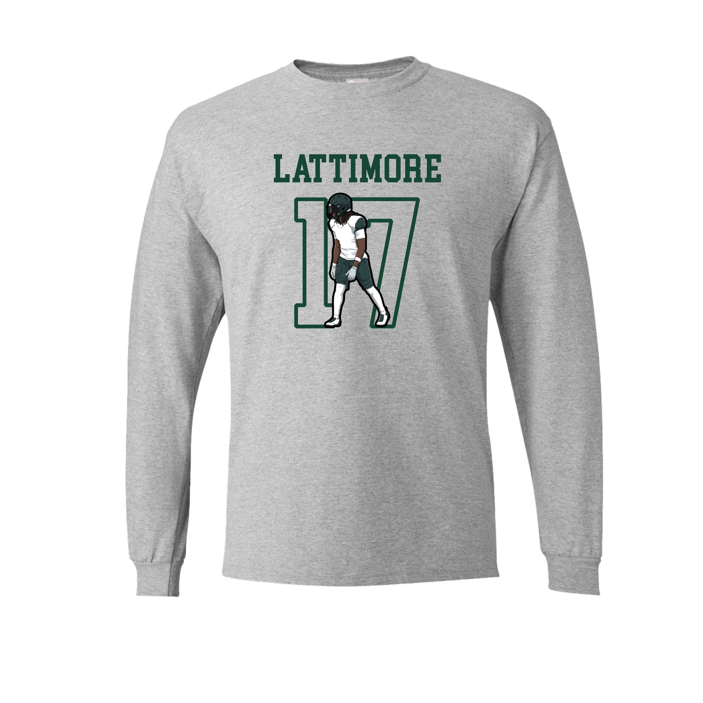 Long Sleeve Tee — Shirsey in Grey
