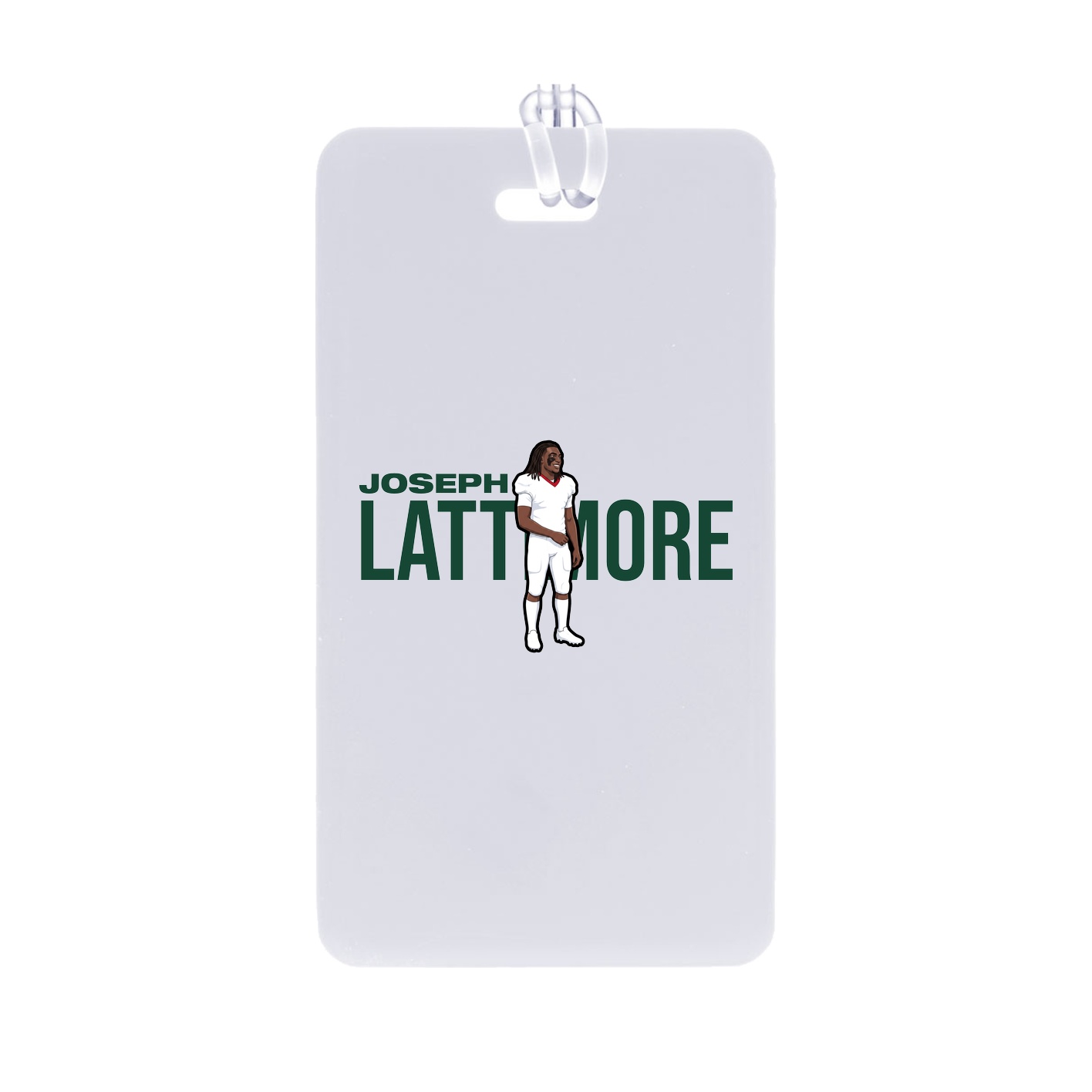 Bag Tag — Player Name in Classic