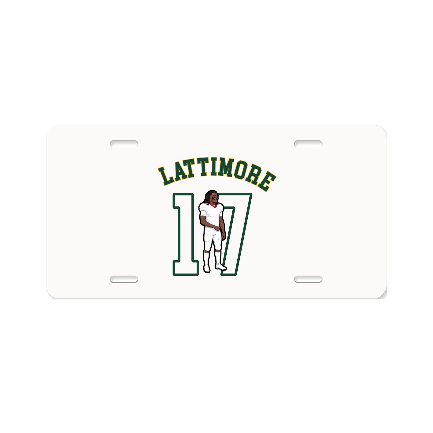 License Plate — Shirsey Arch in Classic