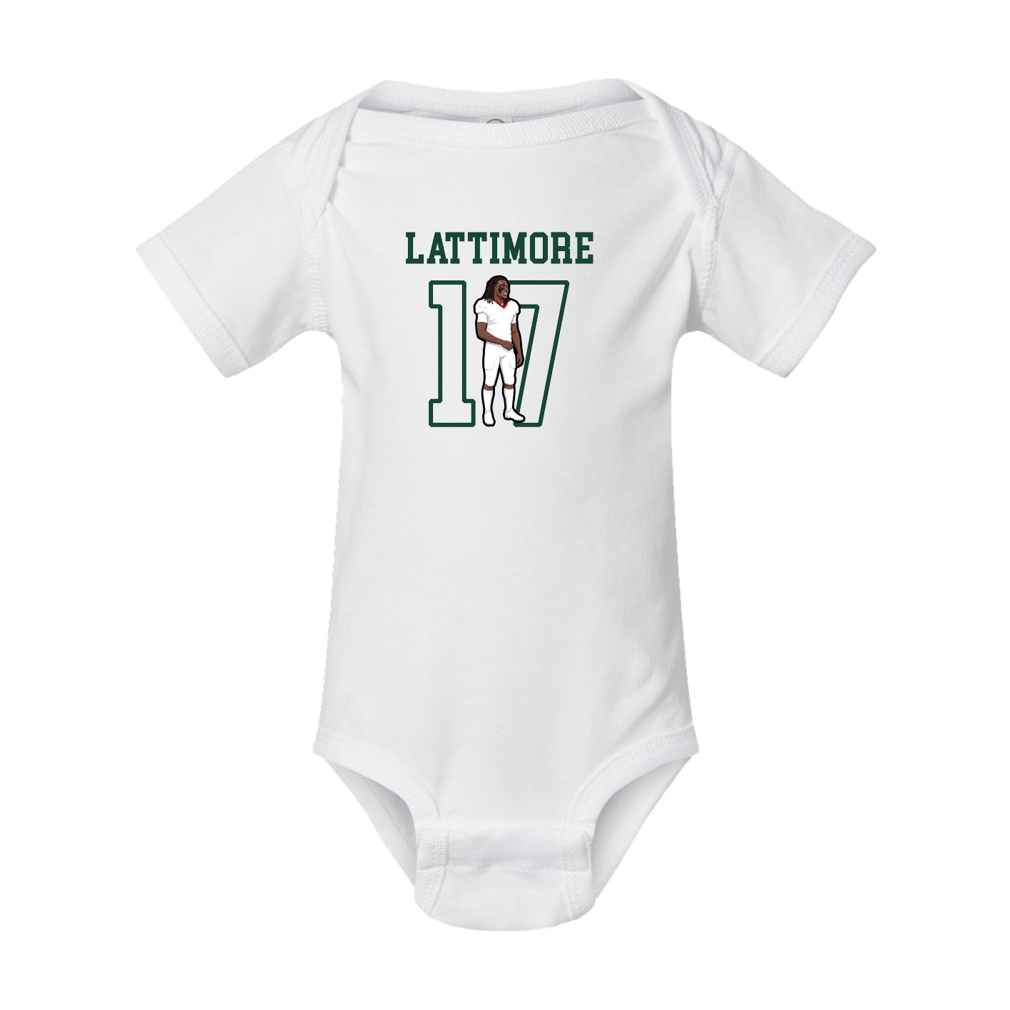 Baby Onesie — Shirsey in White
