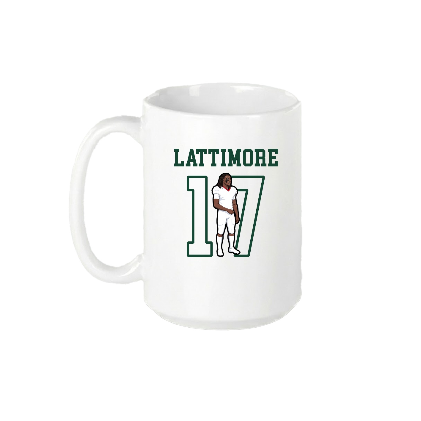 15oz Coffee Mug — Shirsey in White