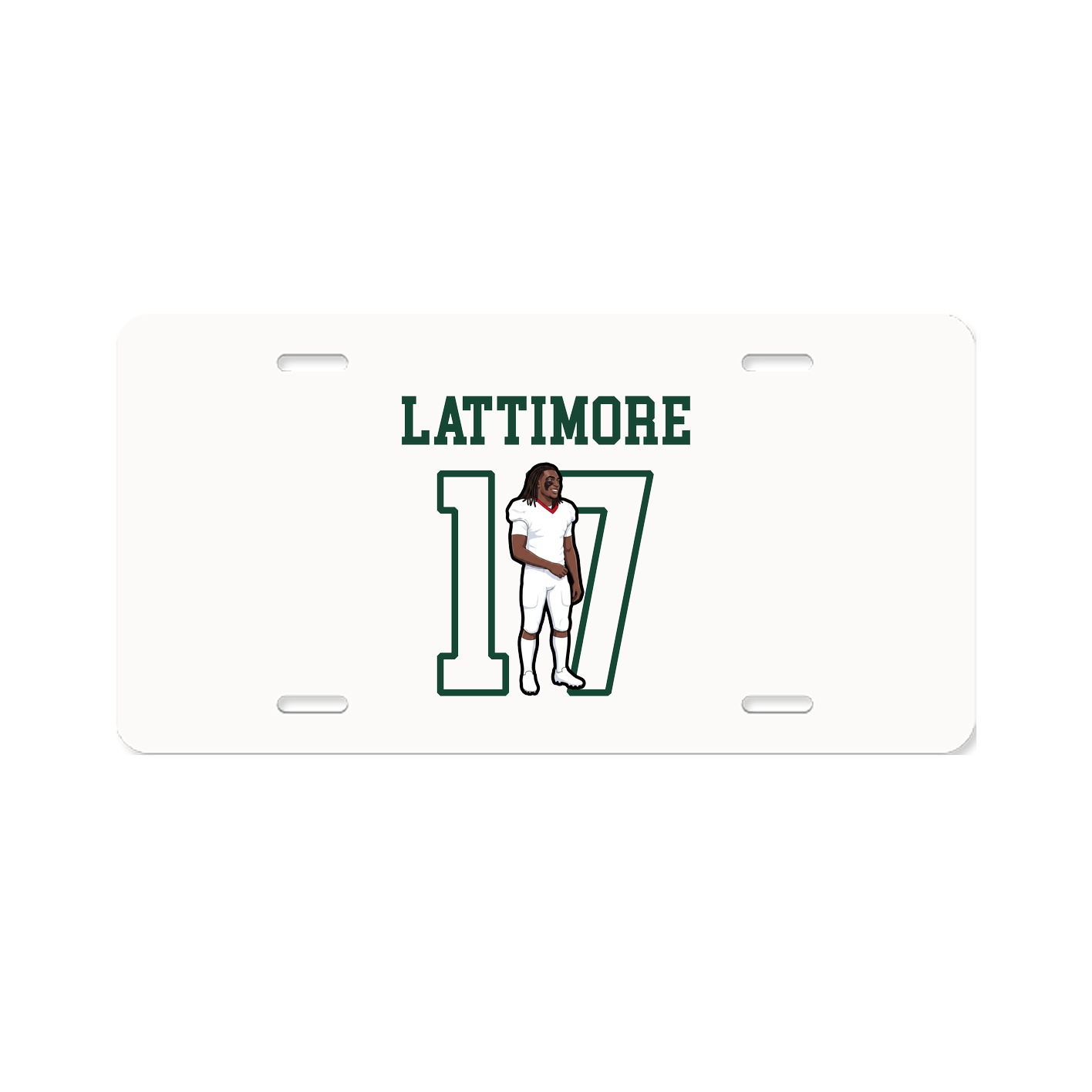 License Plate — Shirsey in Classic