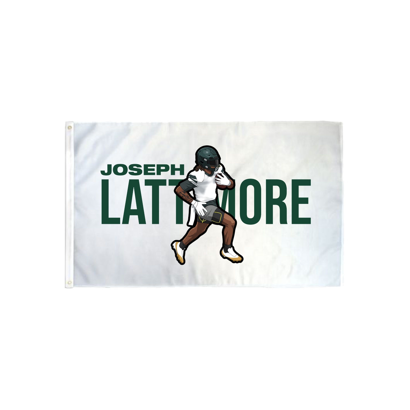 3x5 Flag — Player Name in Classic