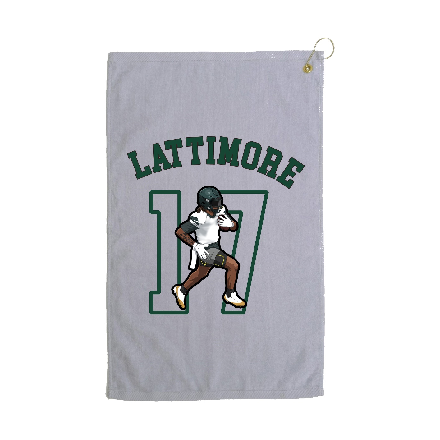 Golf Towel — Shirsey Arch in Grey