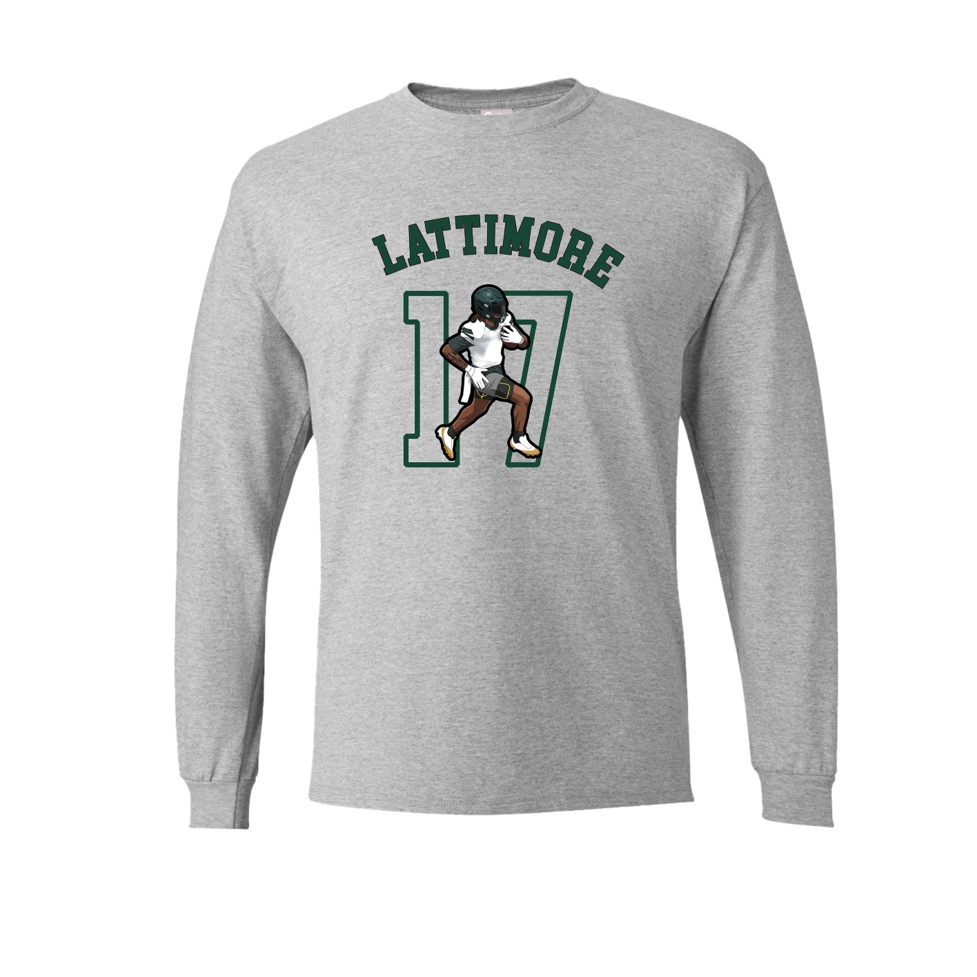 Long Sleeve Tee — Shirsey Arch in Grey