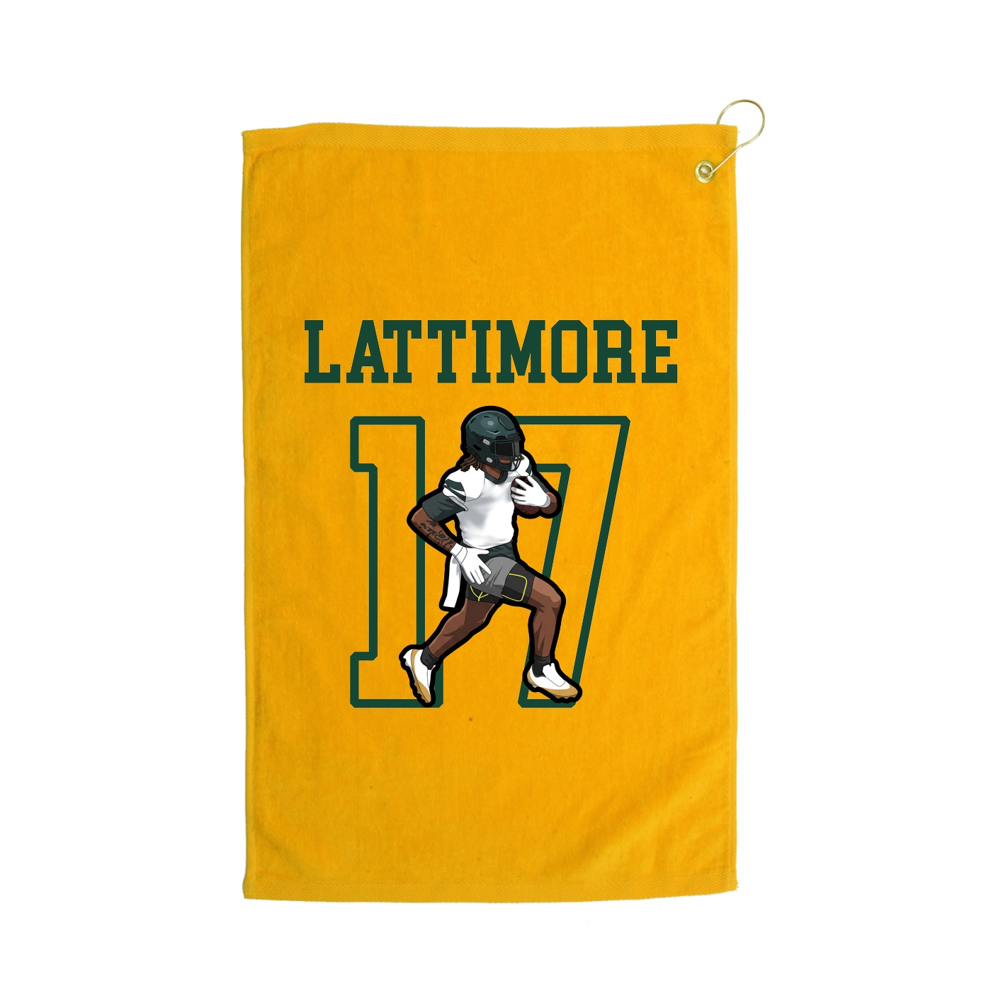 Golf Towel — Shirsey in Gold