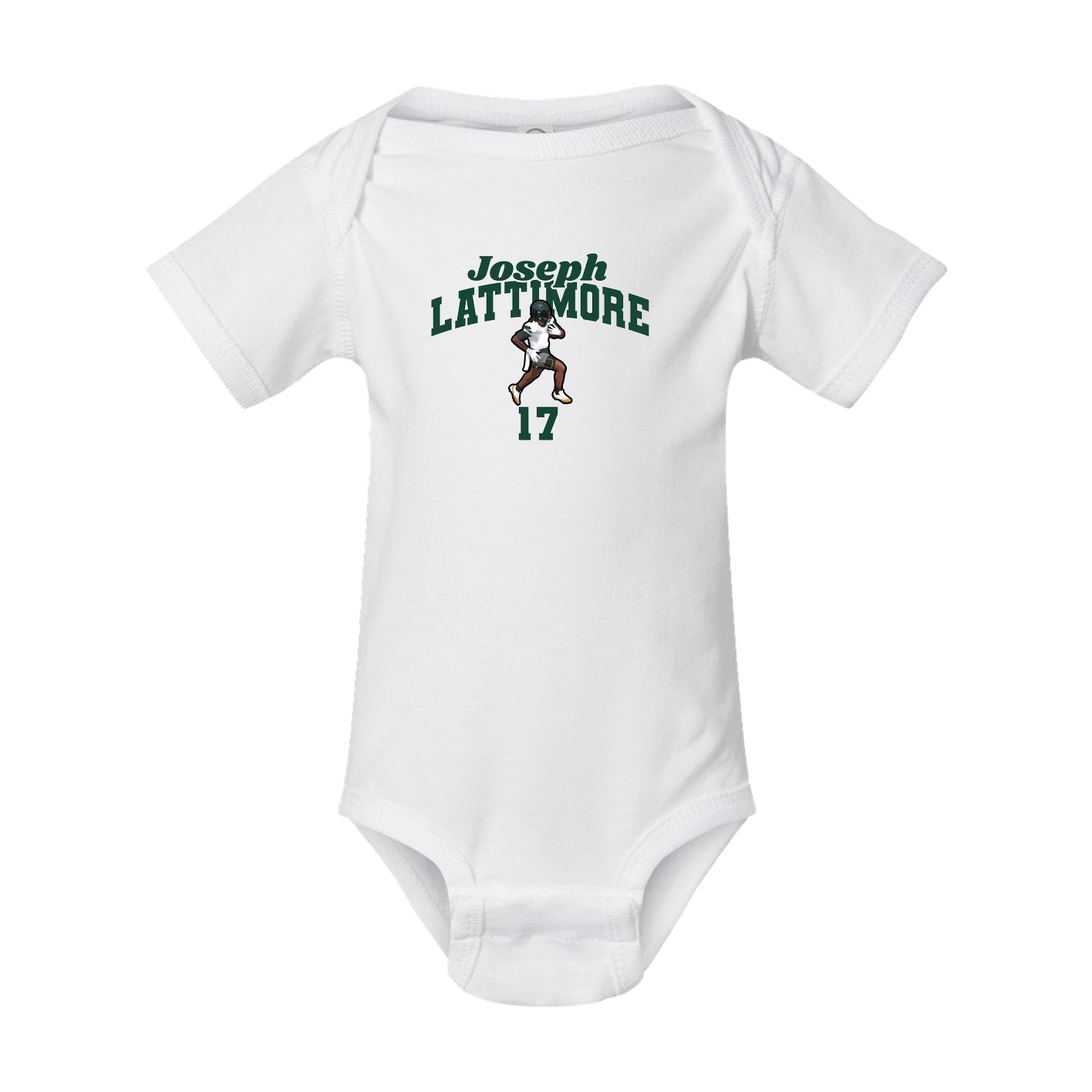 Baby Onesie — Signature Arch in White