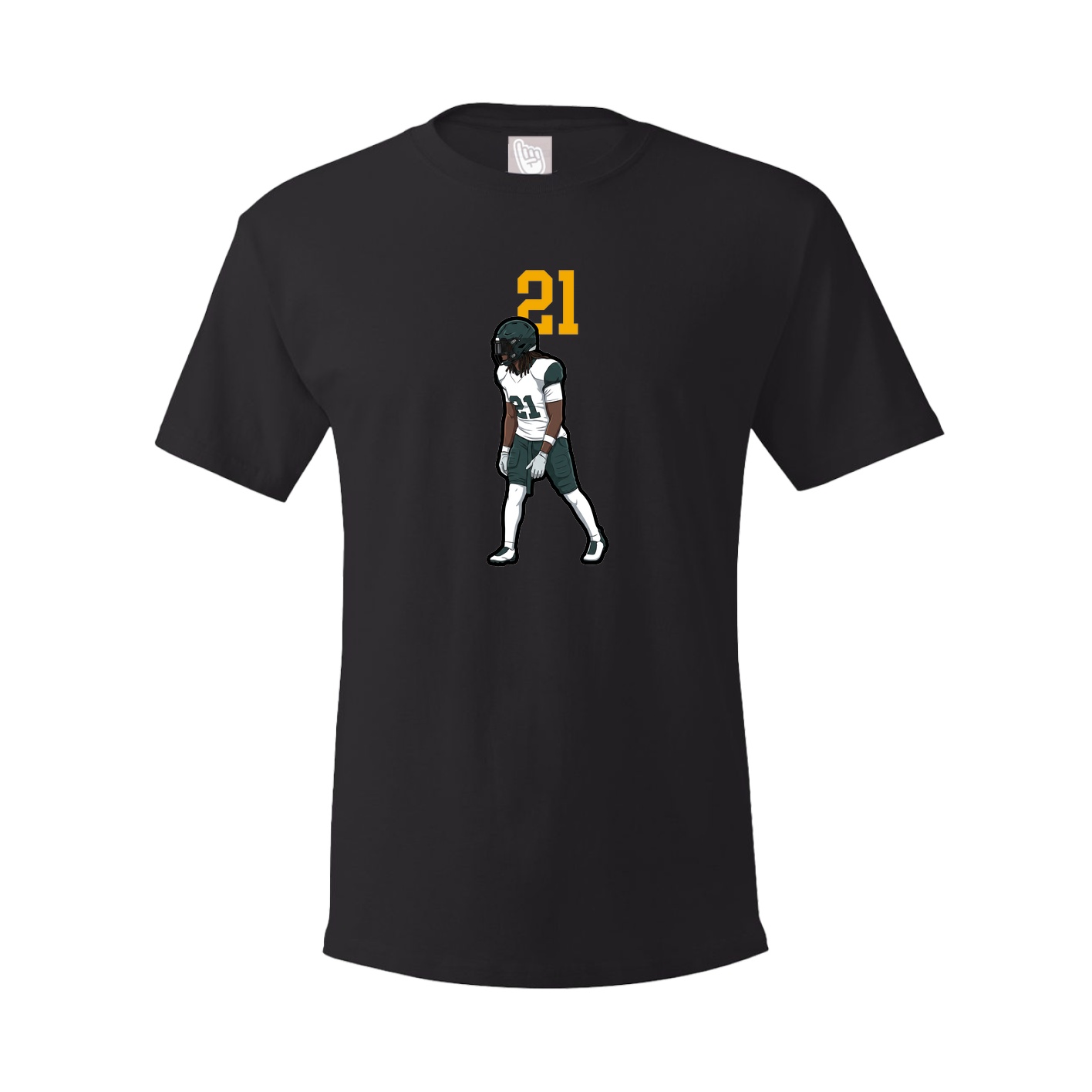 Tee — Number Top in Black