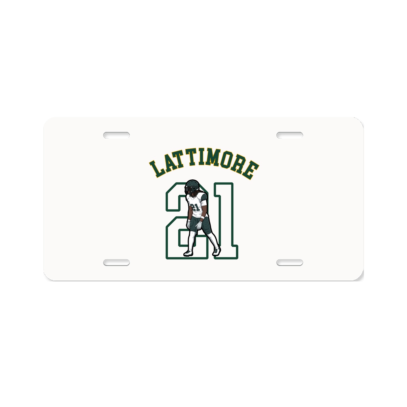 License Plate — Shirsey Arch in Classic