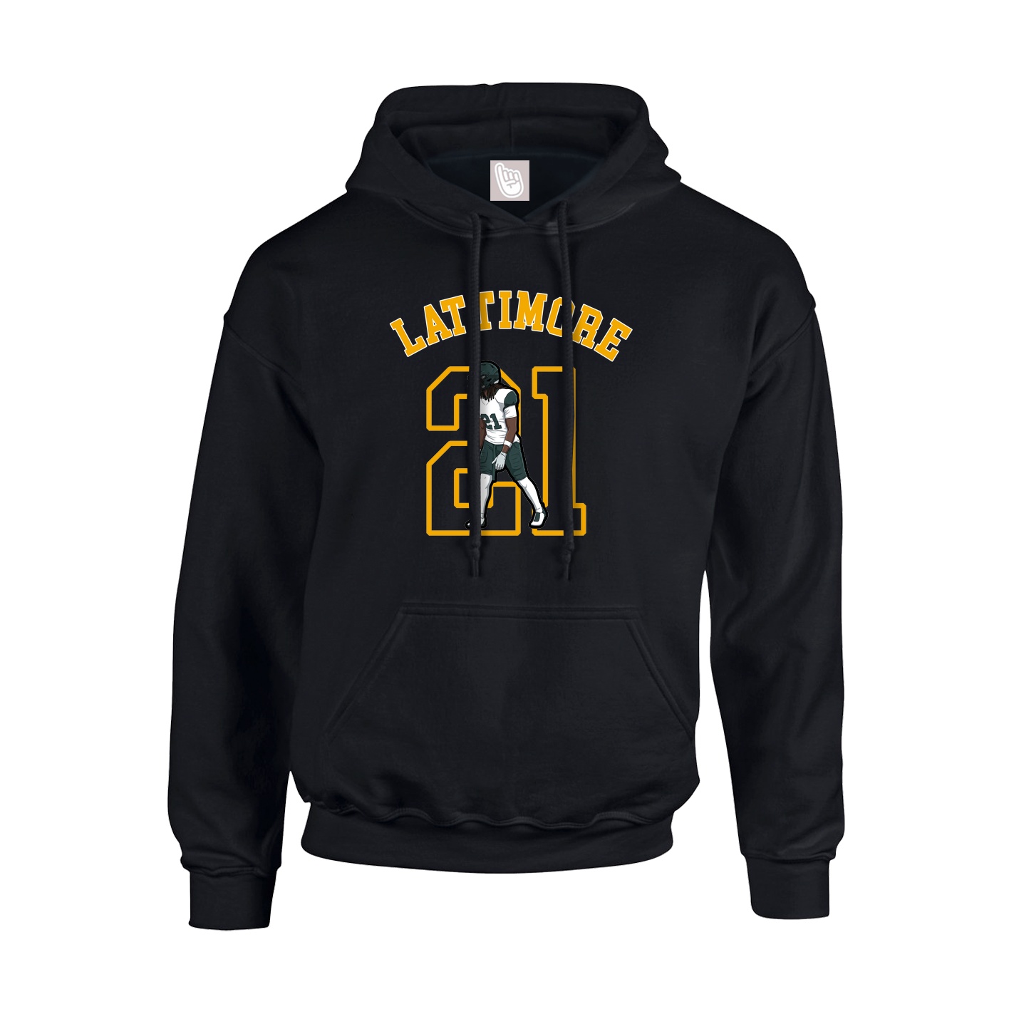 Youth Hoodie — Shirsey Arch in Black