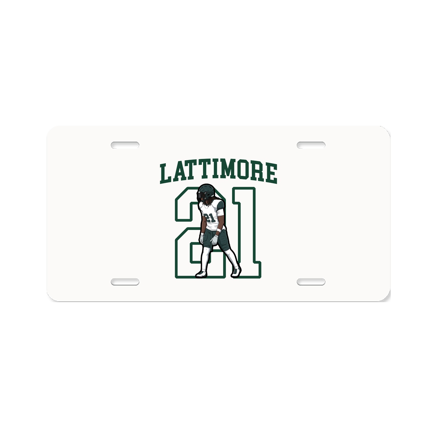 Aluminum License Plate