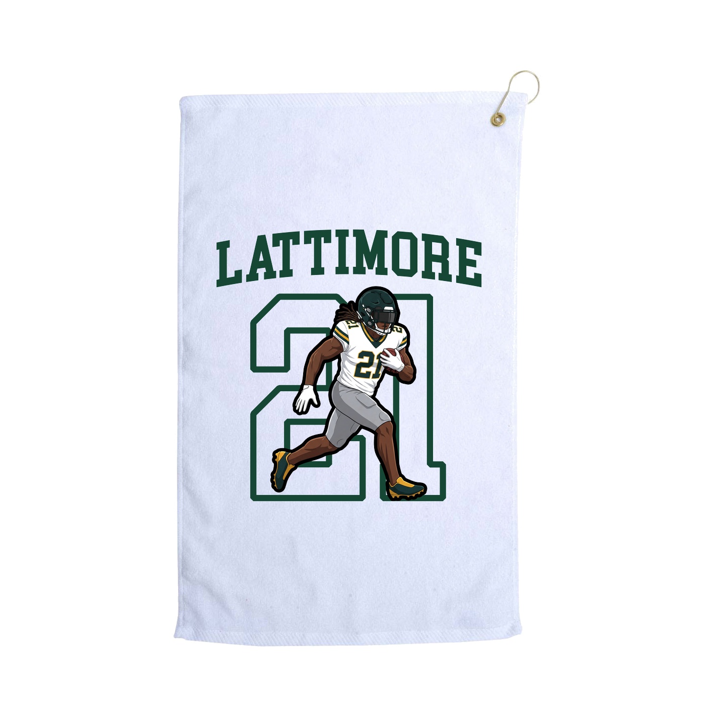 Golf Towel — Shirsey in White