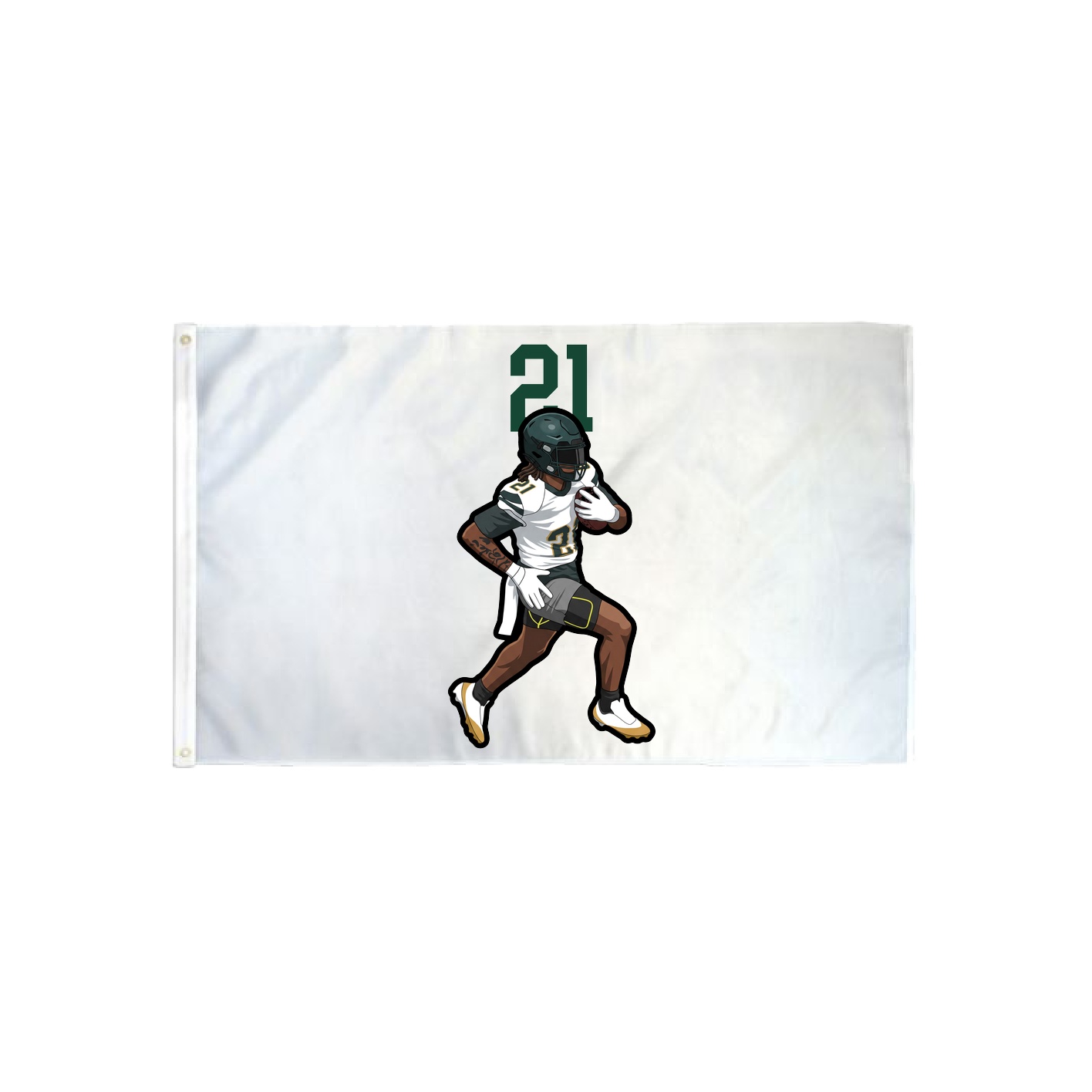 3x5 Flag — Number Top in Classic