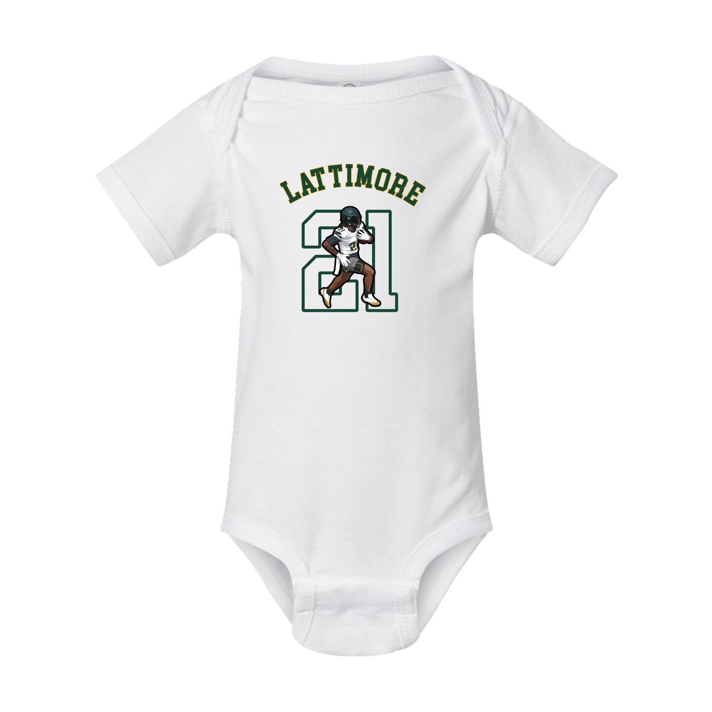Baby Onesie — Shirsey Arch in White