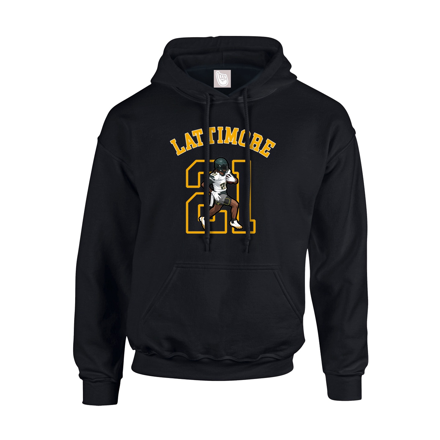 Youth Hoodie — Shirsey Arch in Black