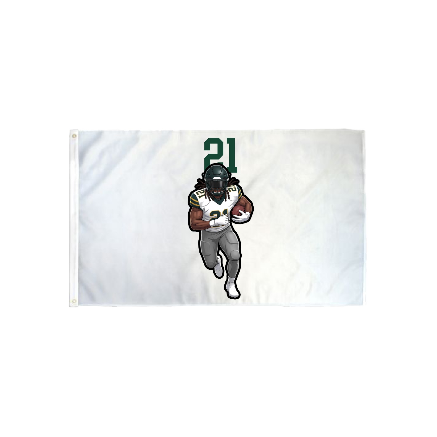 3x5 Flag — Number Top in Classic