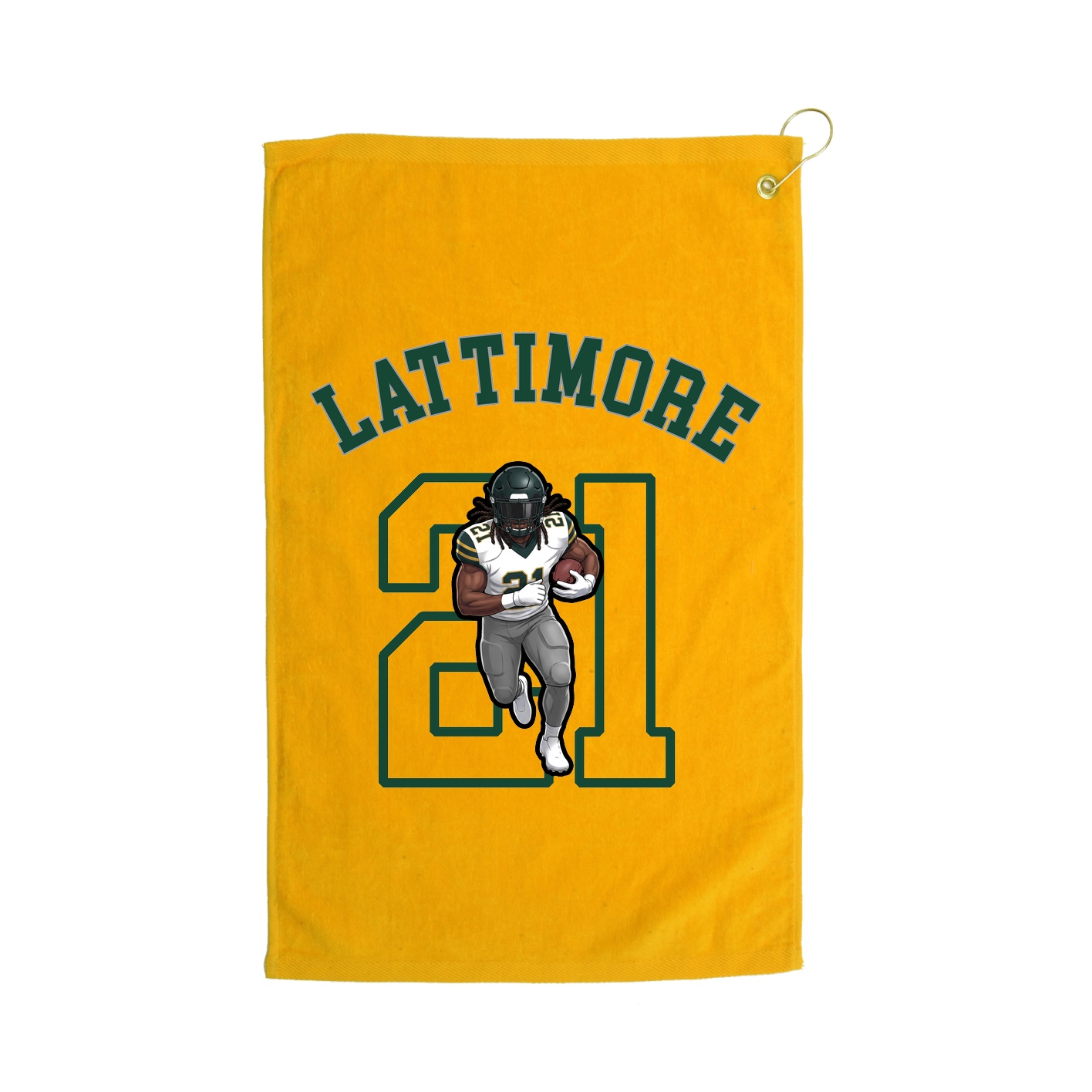 Golf Towel — Shirsey Arch in Gold