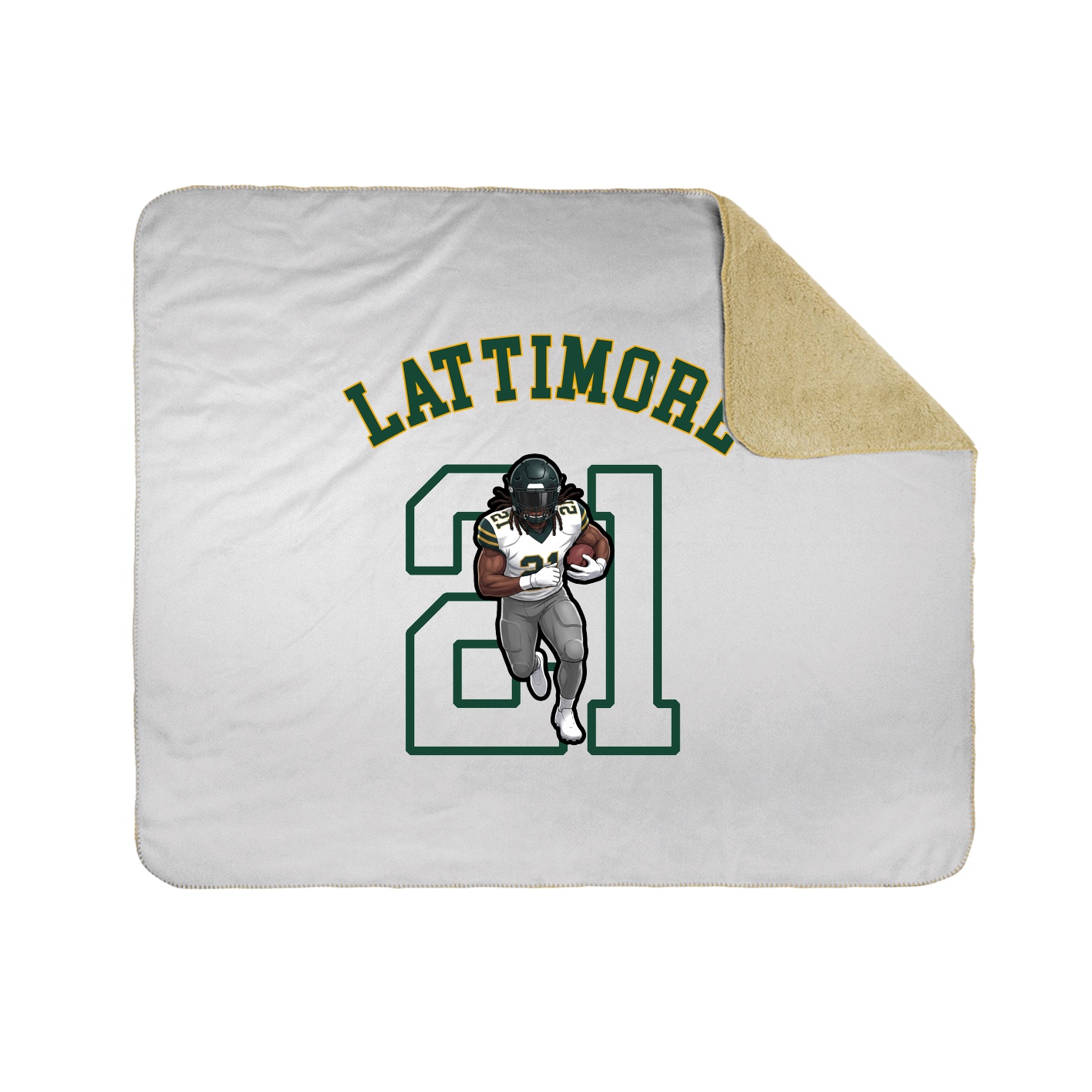 Throw Blanket — Shirsey Arch in White
