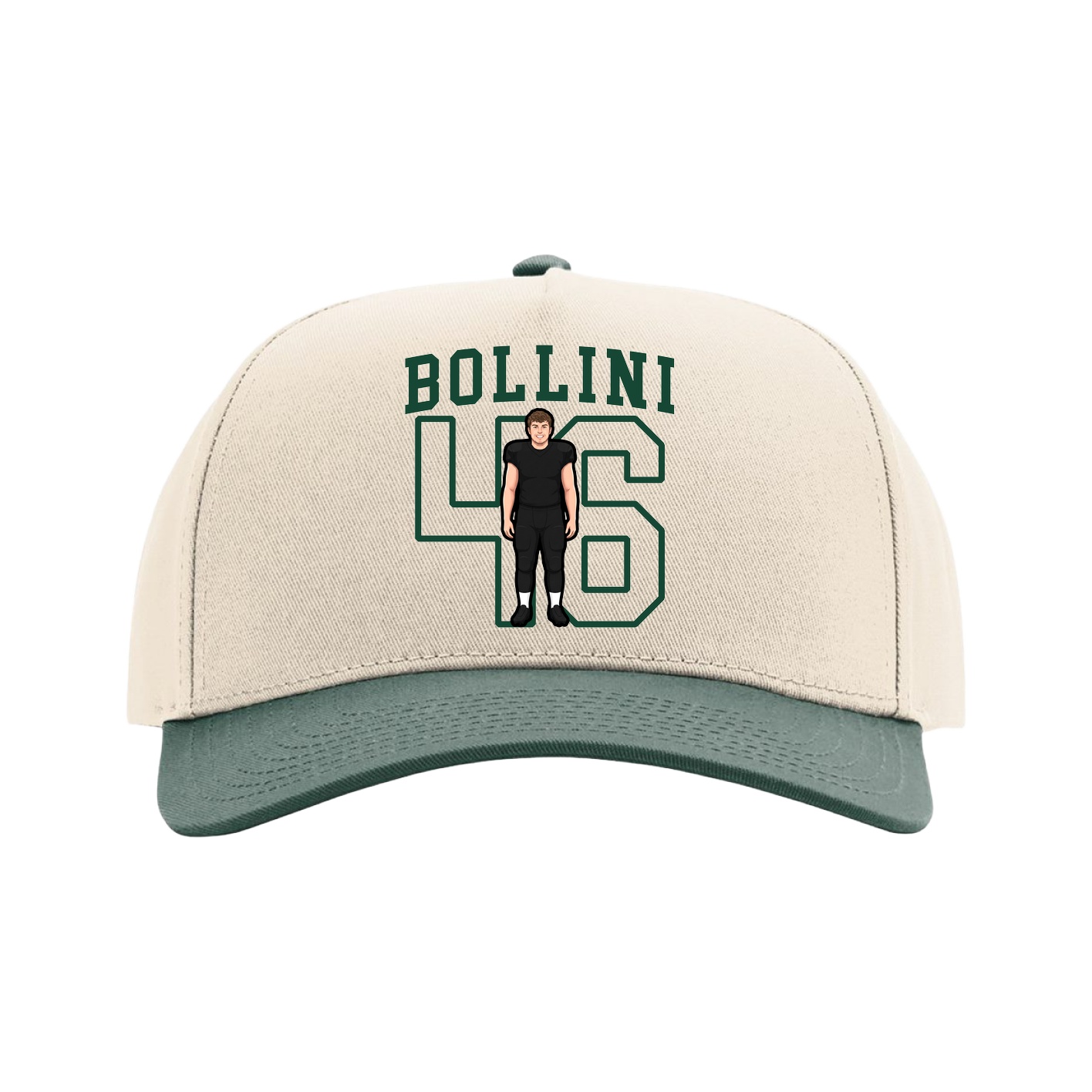 Full Fabric Five-Panel Champ Cap