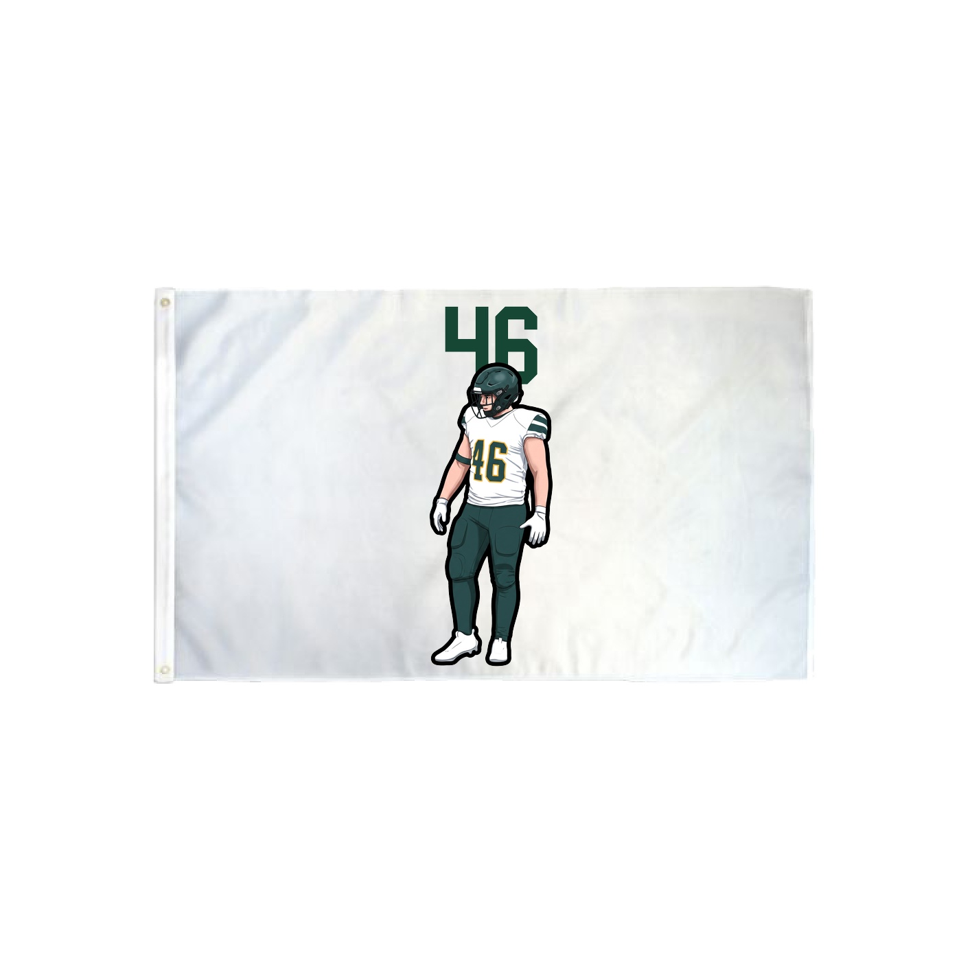 3x5 Flag — Number Top in Classic