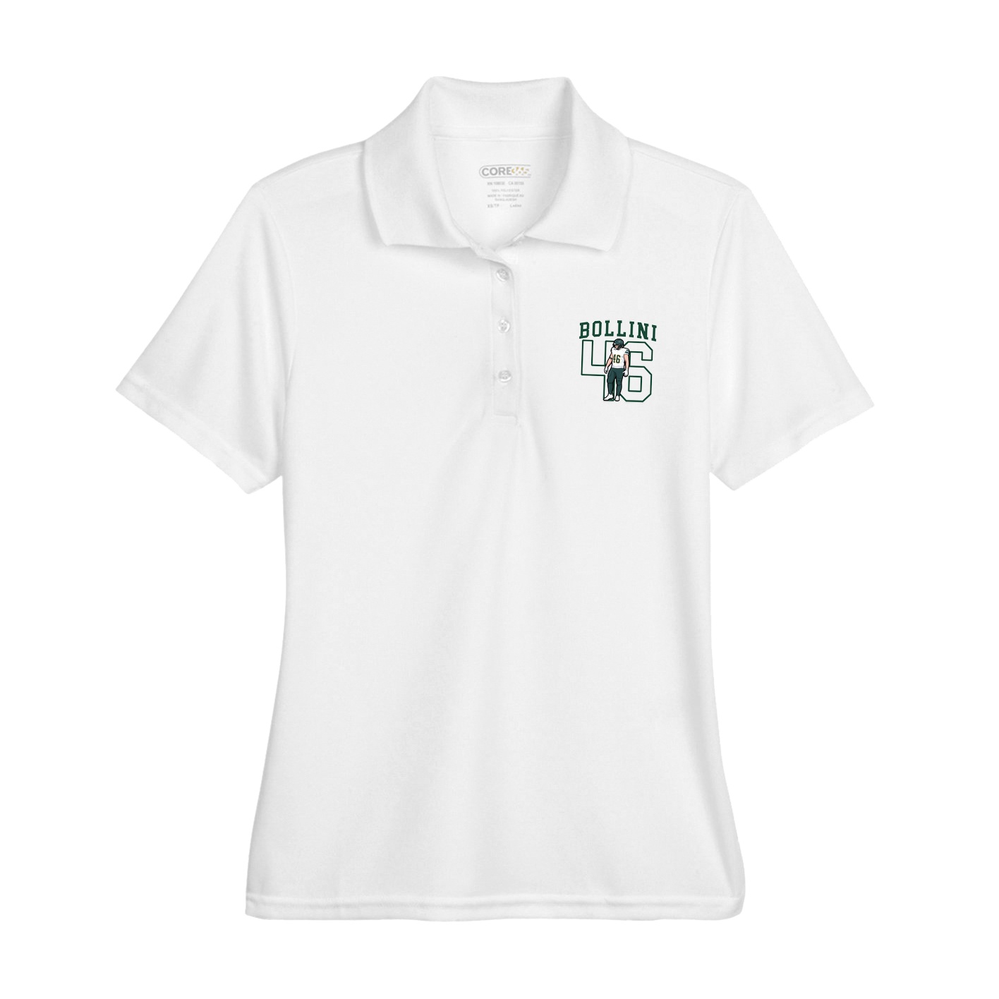 Womens Performance Polo — Shirsey in White