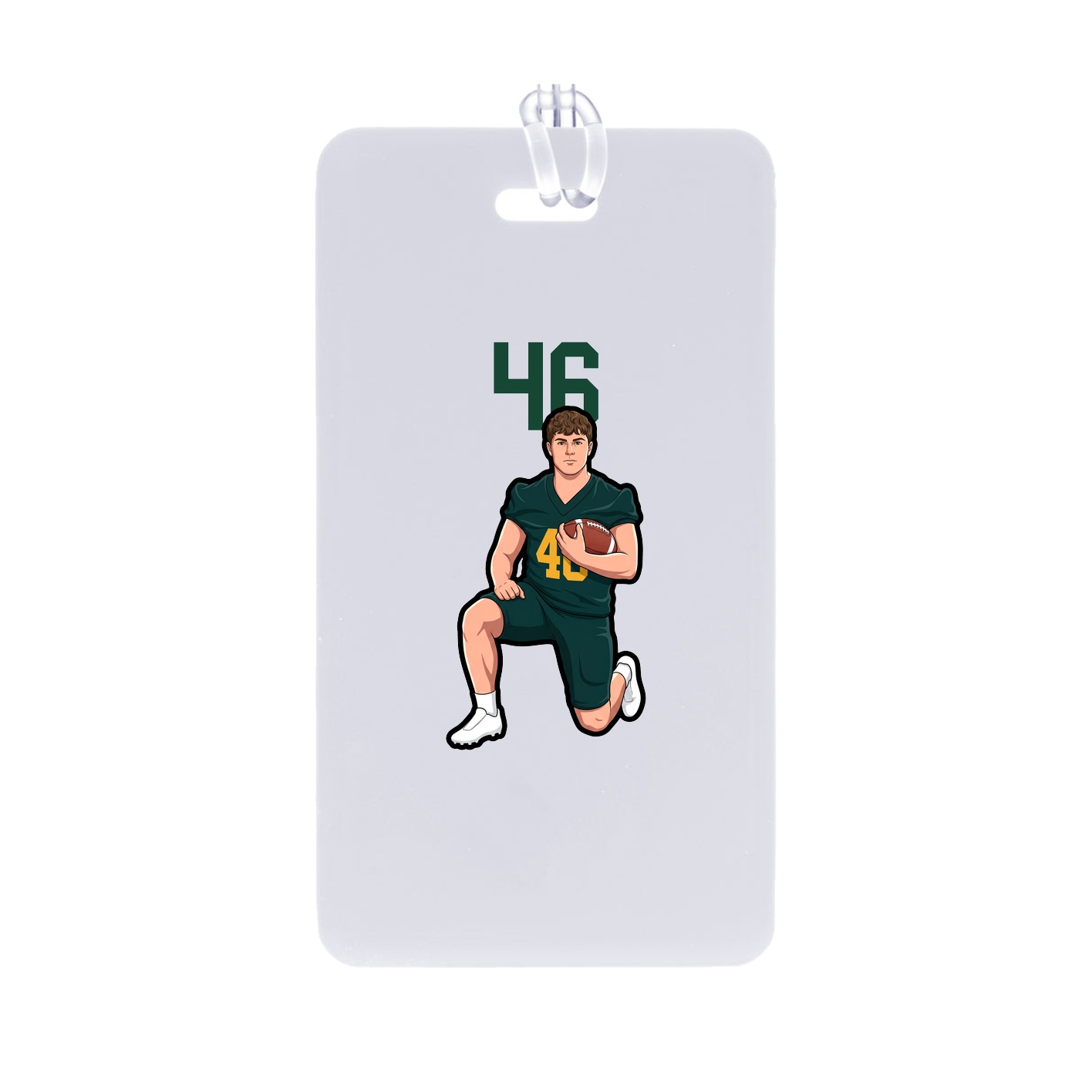 Bag Tag — Number Top in Classic