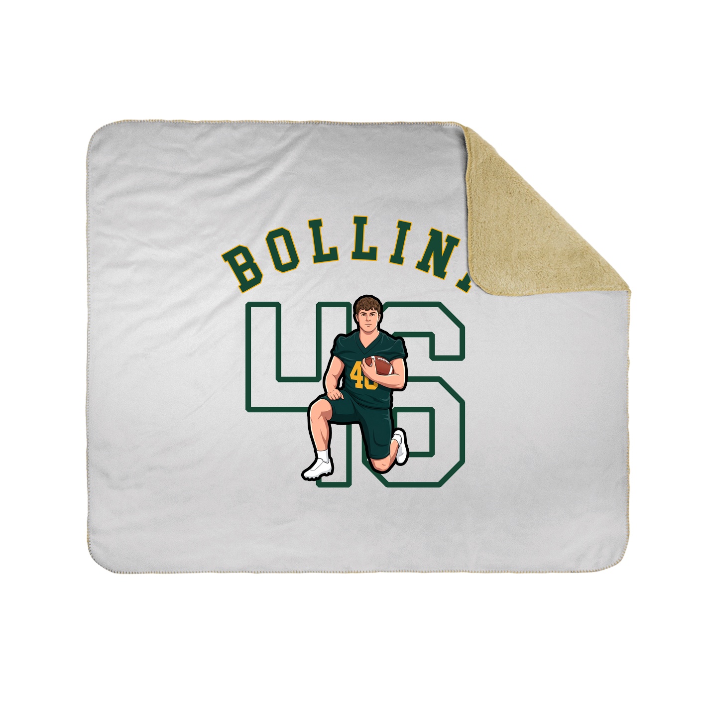 Throw Blanket — Shirsey Arch in White