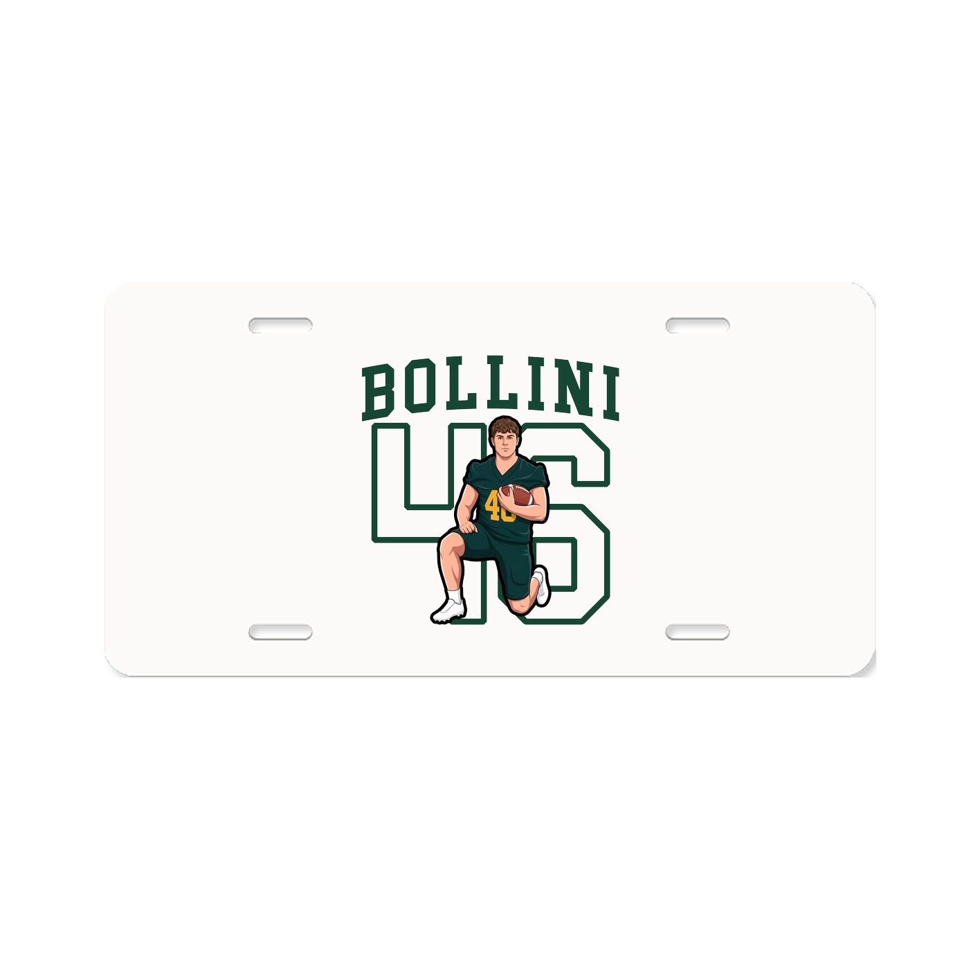 Aluminum License Plate