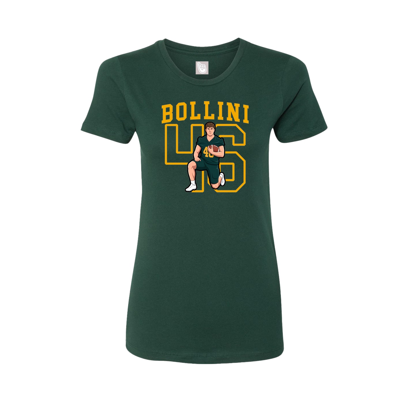 Fitted Women's Tee — Shirsey in Green