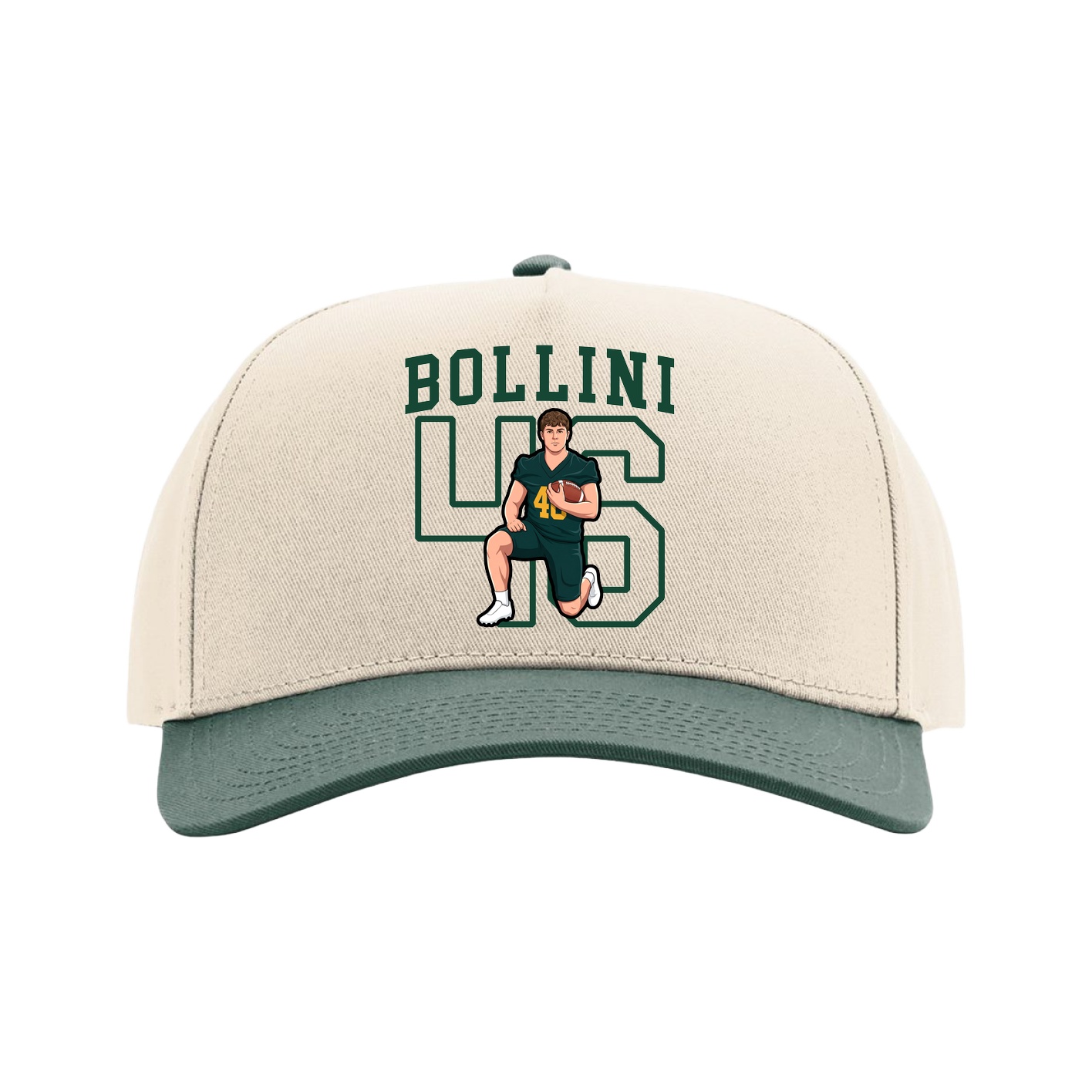 Full Fabric Five-Panel Champ Cap