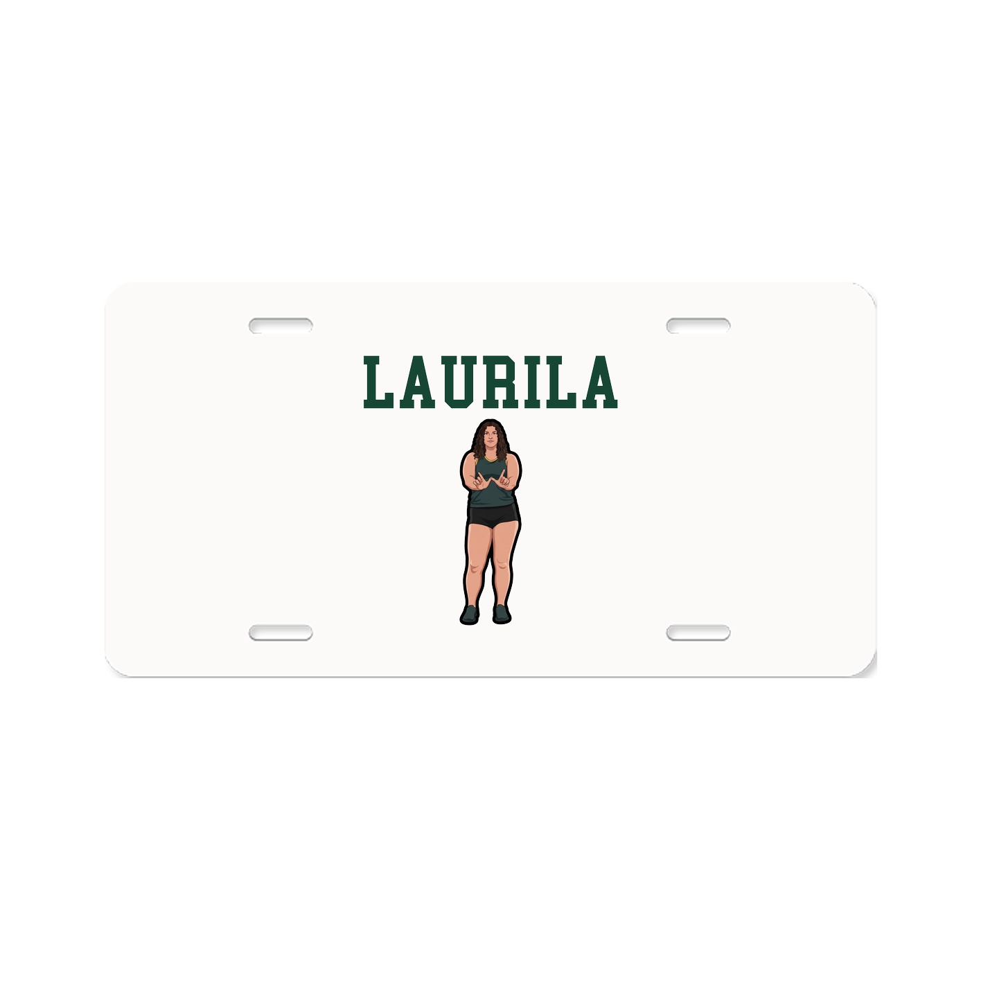 License Plate — Shirsey in Classic