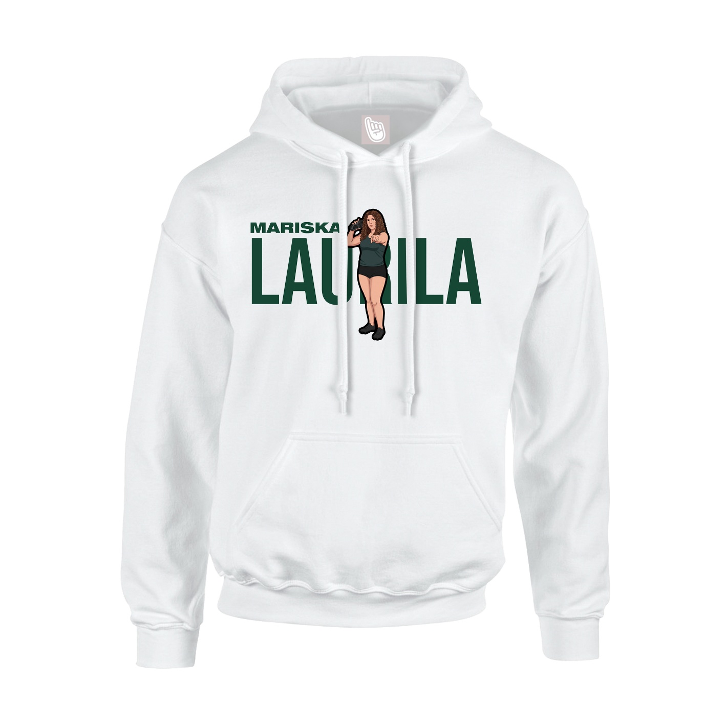Hoodie — Player Name in White
