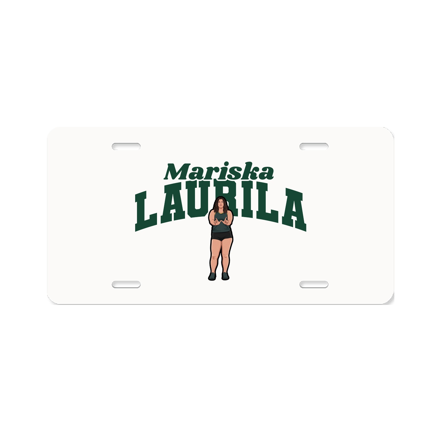 License Plate — Signature Arch in Classic
