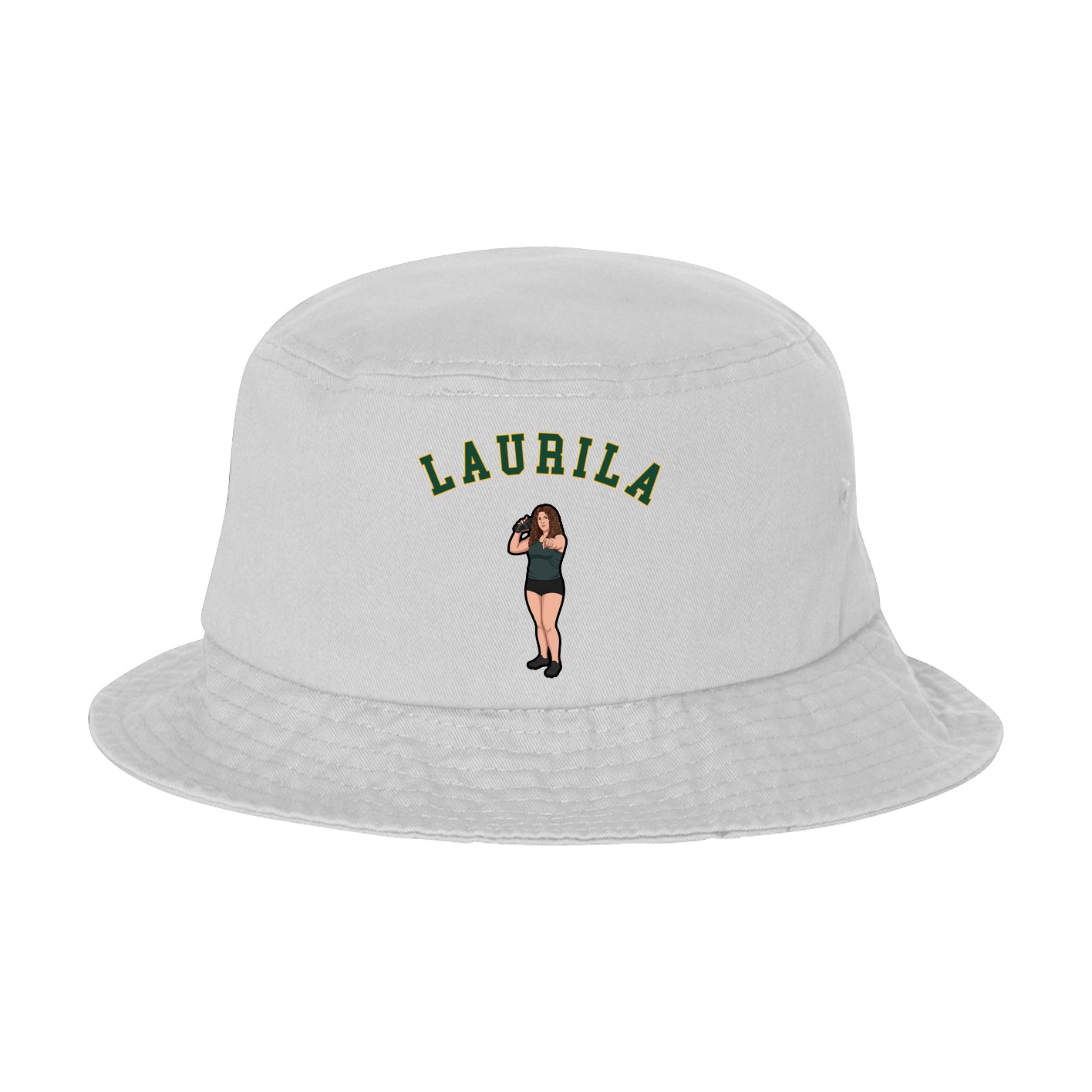 Bucket Cap — Shirsey Arch in White