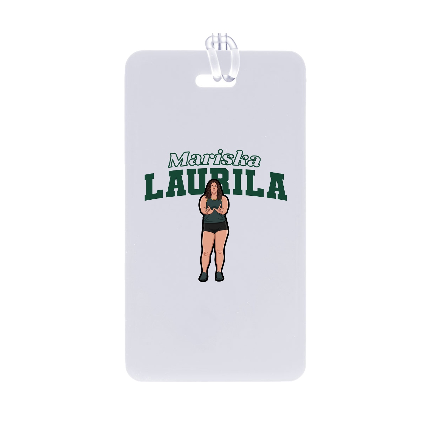 Bag Tag — Name Arch in Classic