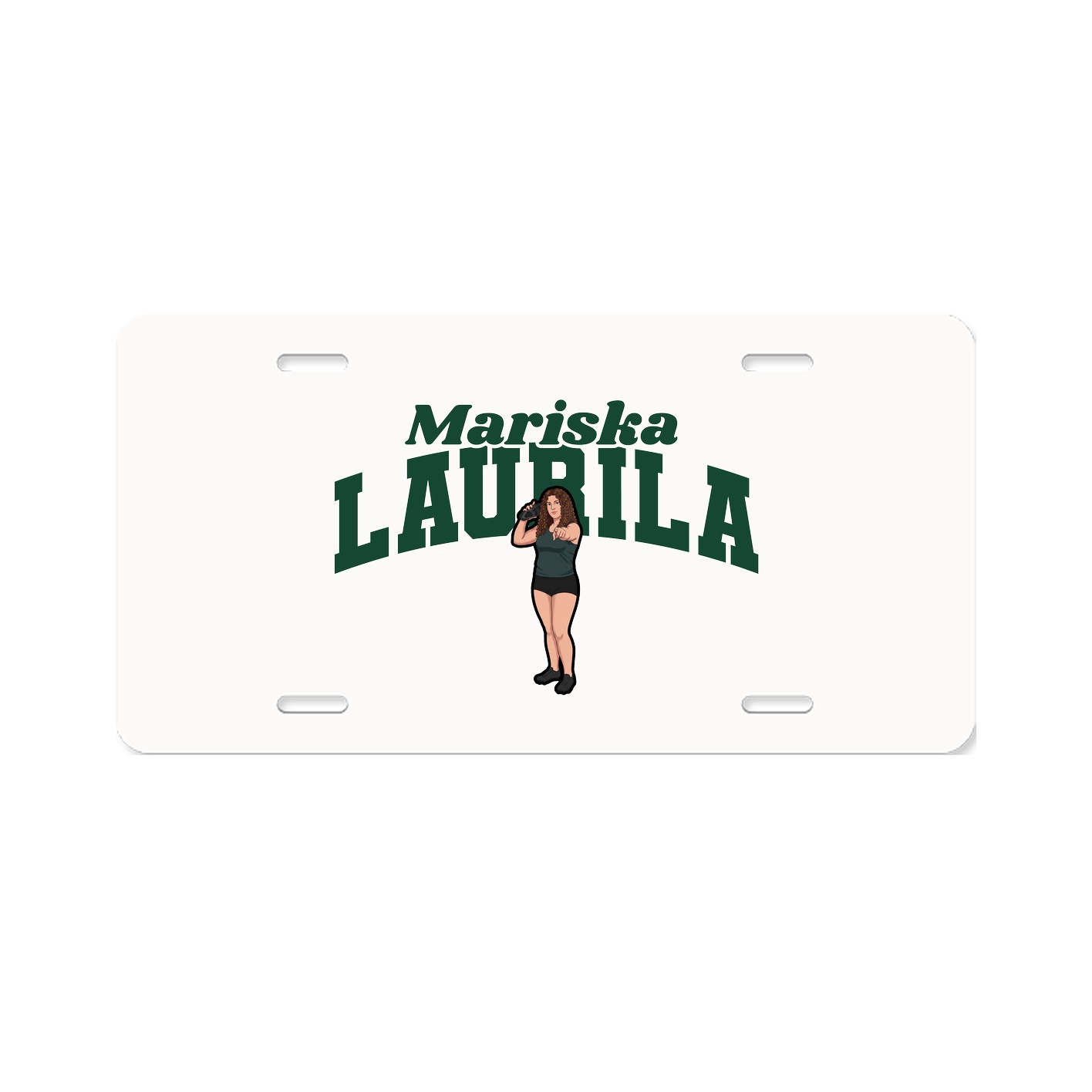 License Plate — Signature Arch in Classic