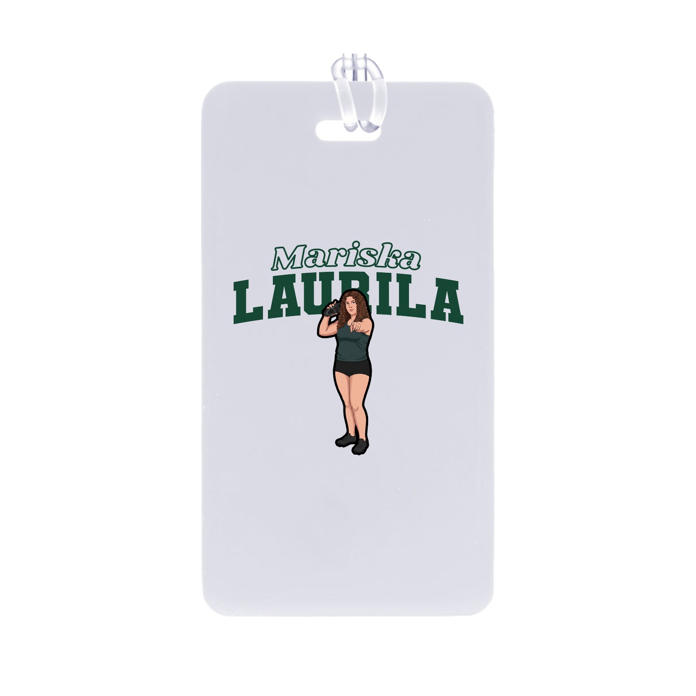 Bag Tag — Name Arch in Classic