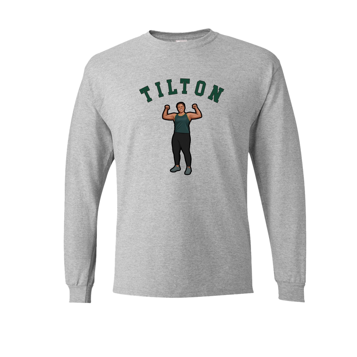 Long Sleeve Tee — Shirsey Arch in Grey