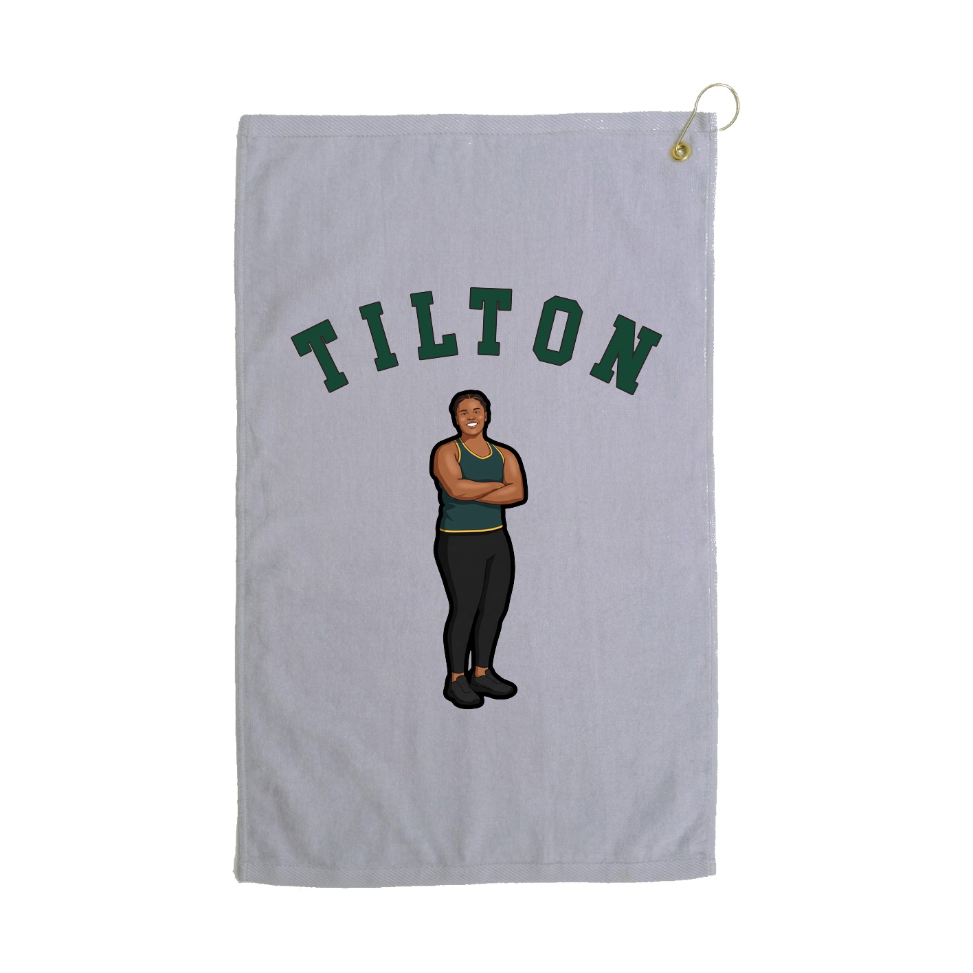 Golf Towel — Shirsey Arch in Grey